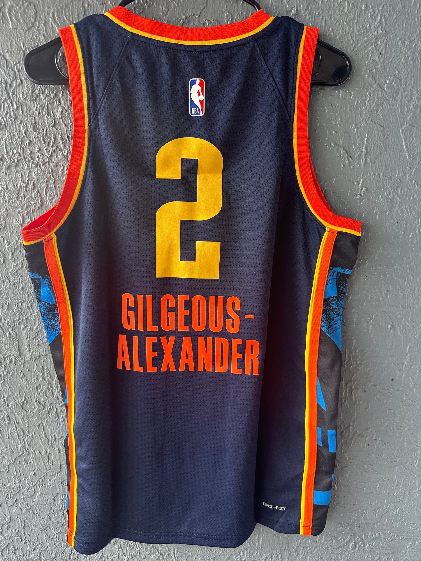Gilgeous-Alexander #2 Oklahoma City Thunder Jersey Blue