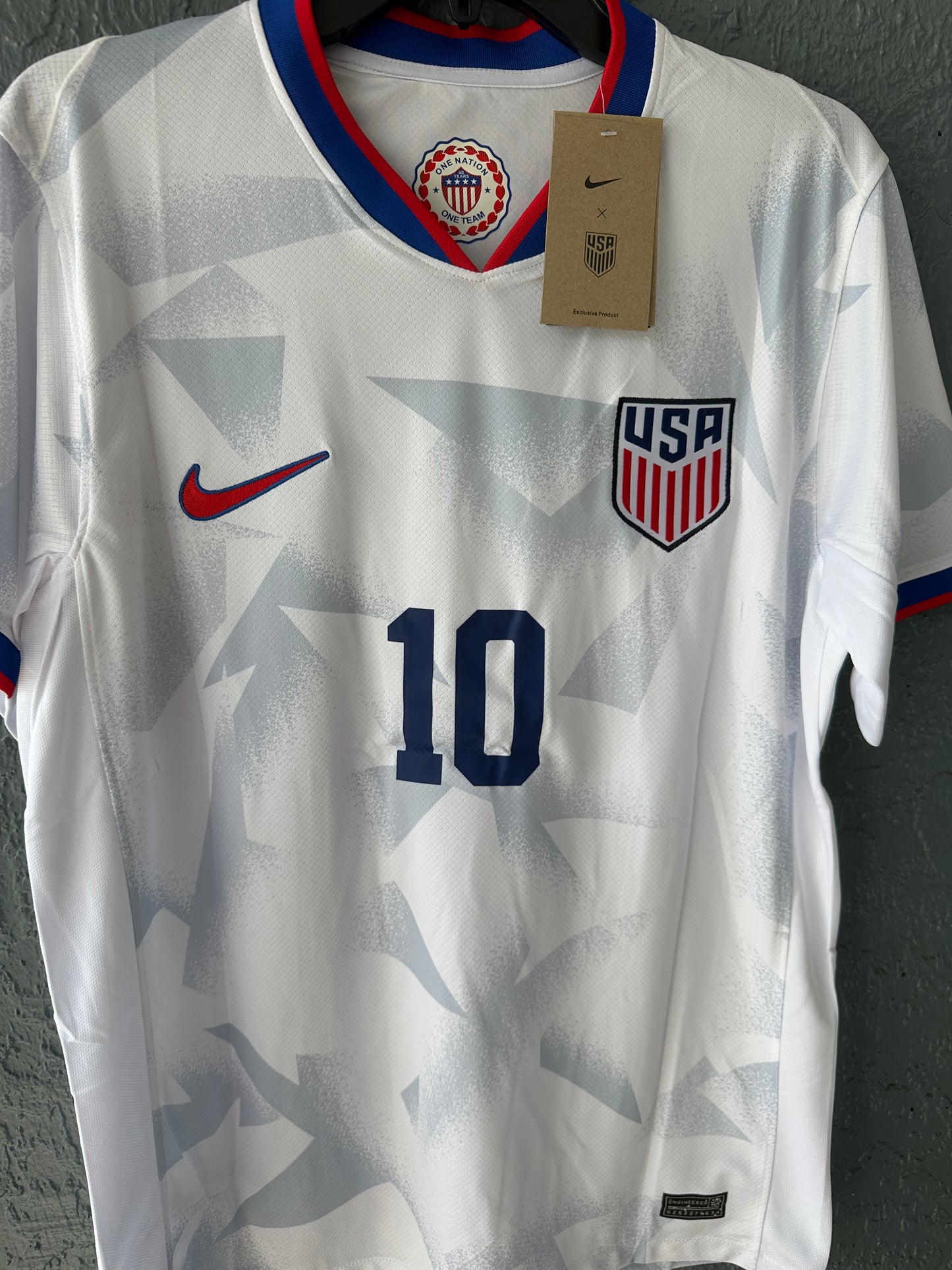 USA Christian Pulisic Jersey white 2025