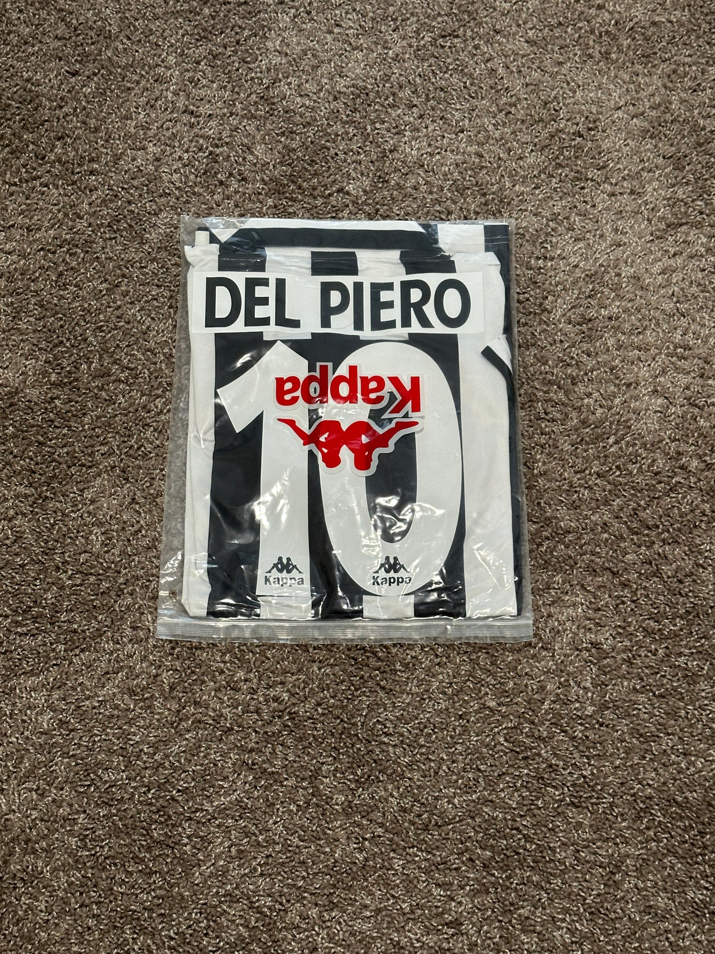 Juventus 1996/97 Alessandro Del Piero #10 Soccer Jersey Retro Home Men Shirt