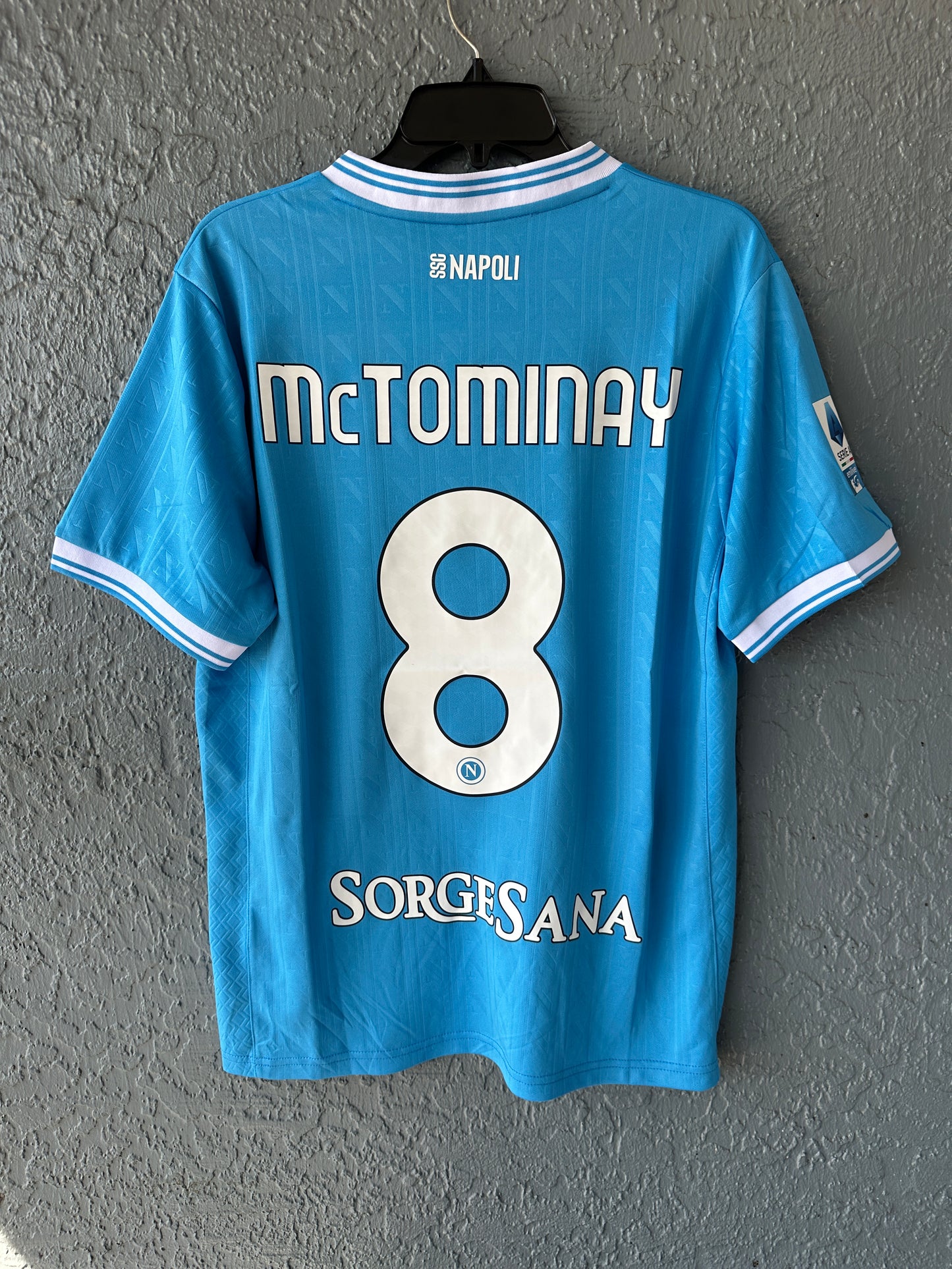 Napoli Mc Tominay Soccer Jersey Home 2025/2026 Calcio