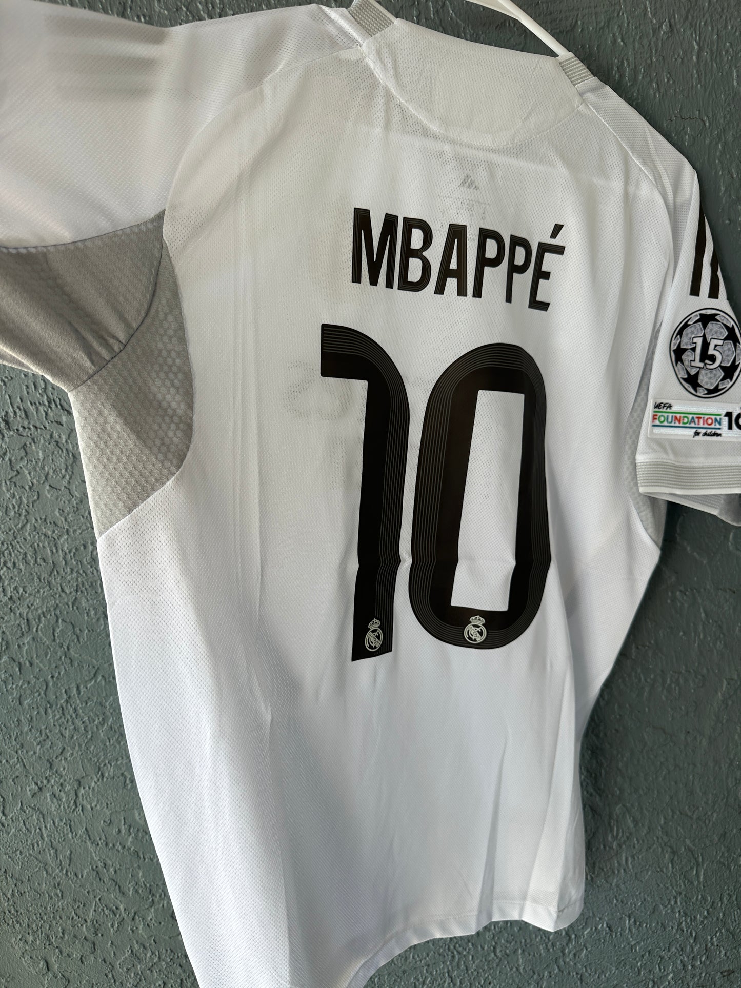 Real Madrid Mbappe 2025/26 Jersey Home Player Version