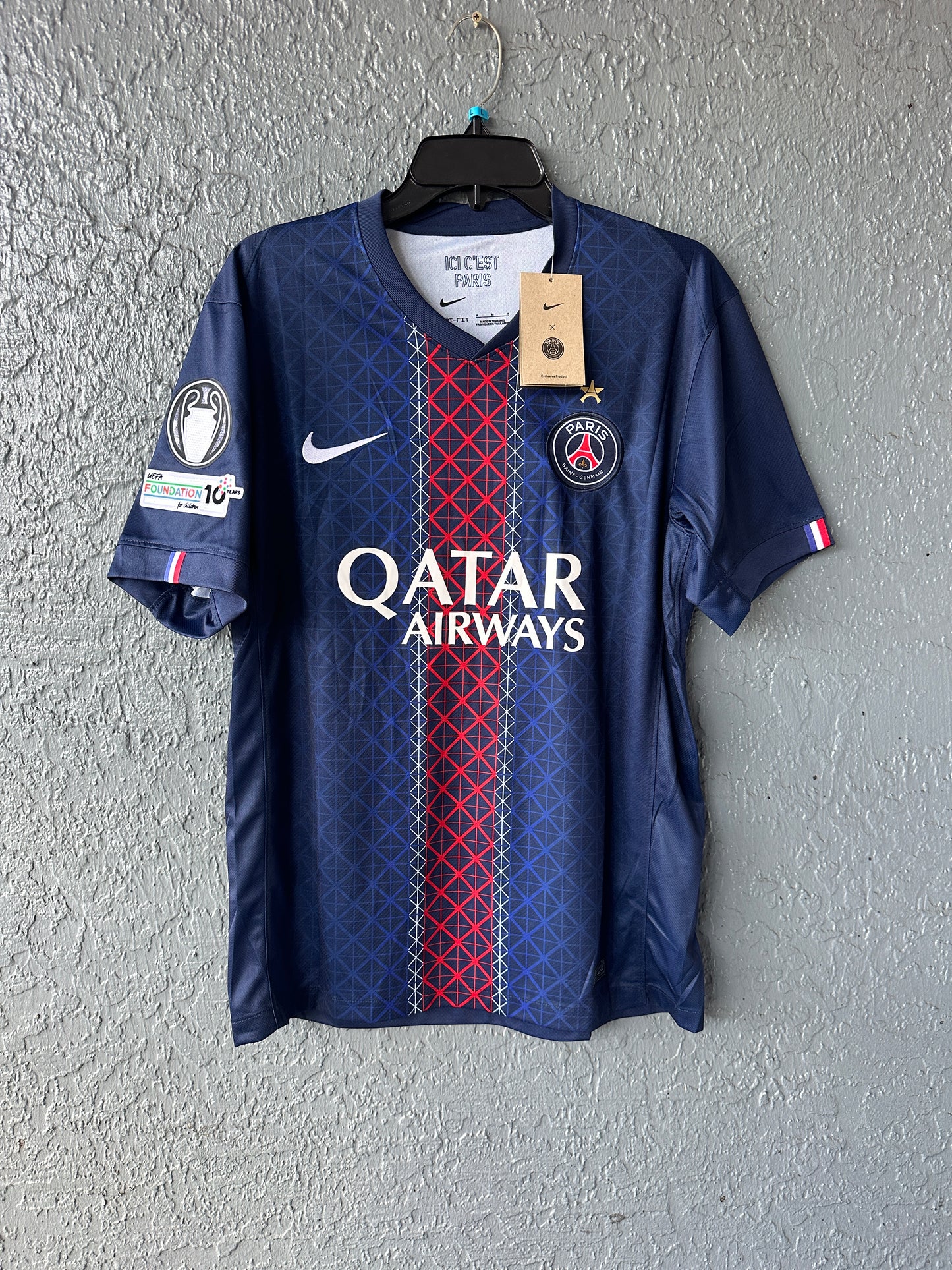 PSG KVARATSKHELIA #7 Home Blue 2025/26 Fifa Club World Cup 2025 Soccer Jersey Men