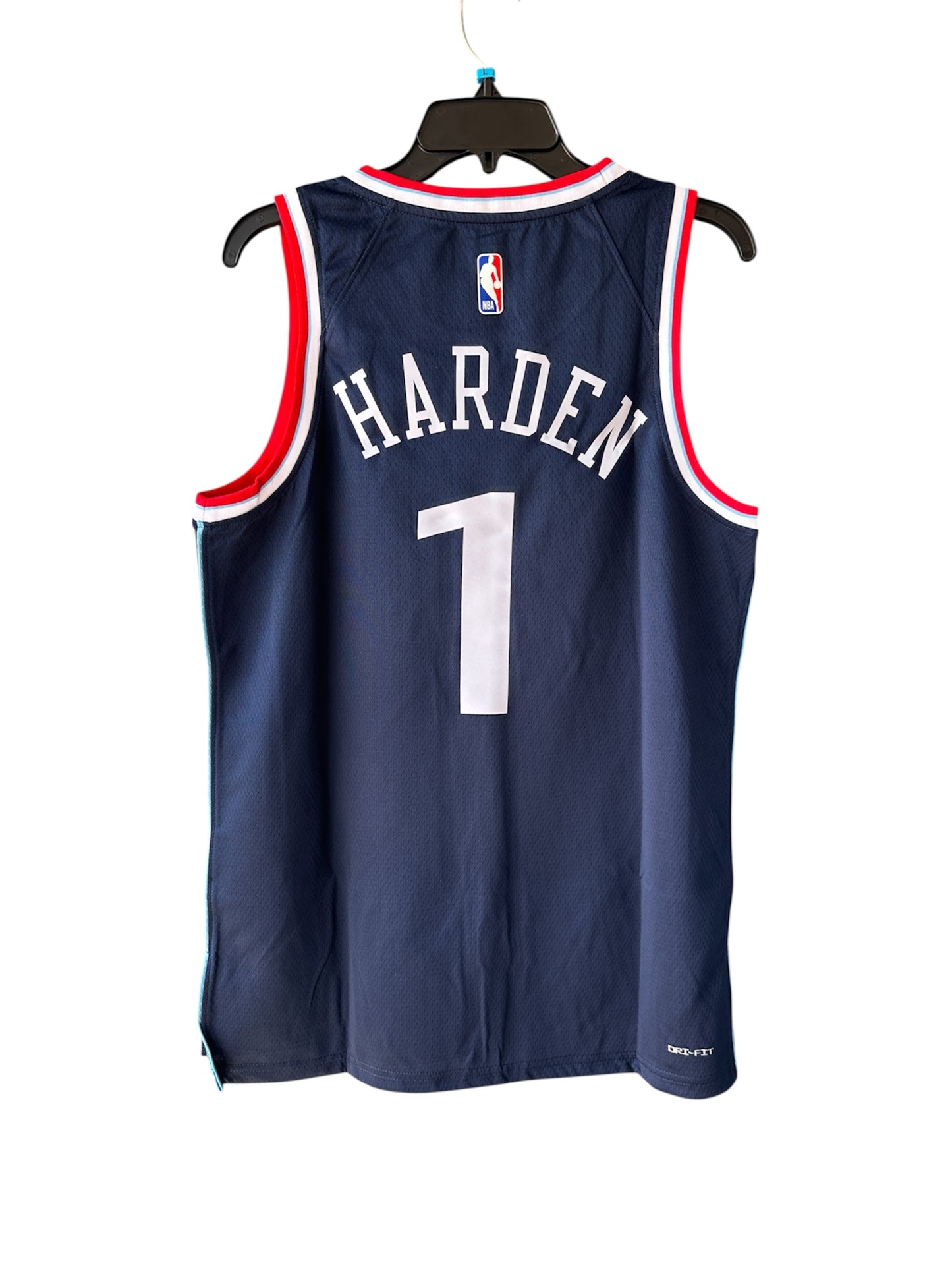 James Harden Icon Edition Clippers Basketball Jersey Navy 2024 25 Swingman Men