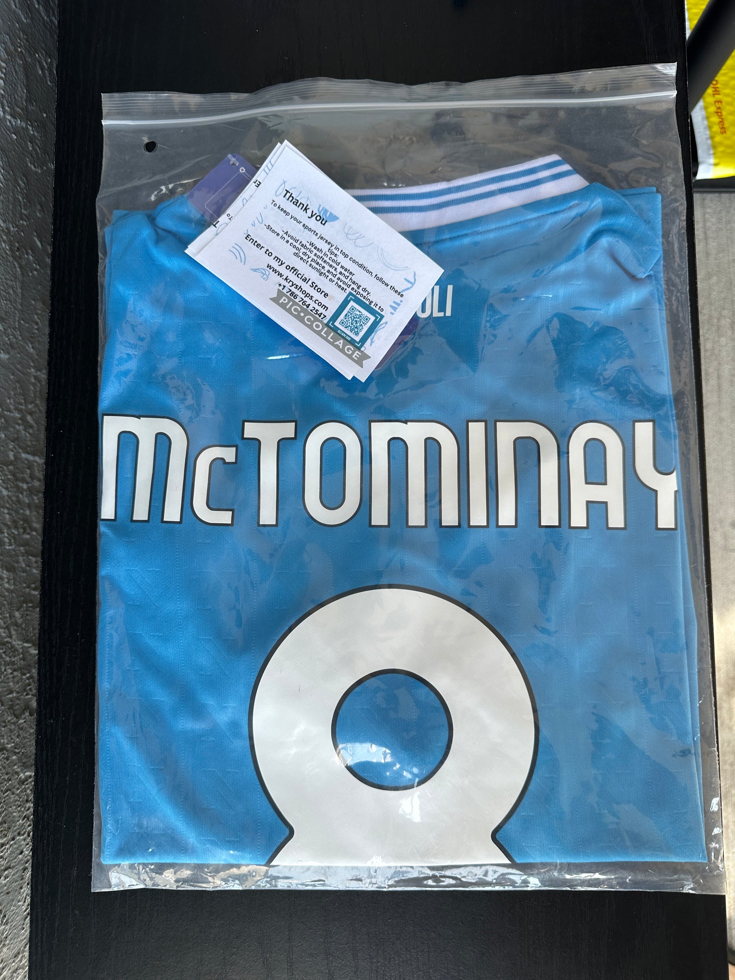 Napoli Mc Tominay Soccer Jersey Home 2025/2026 Calcio