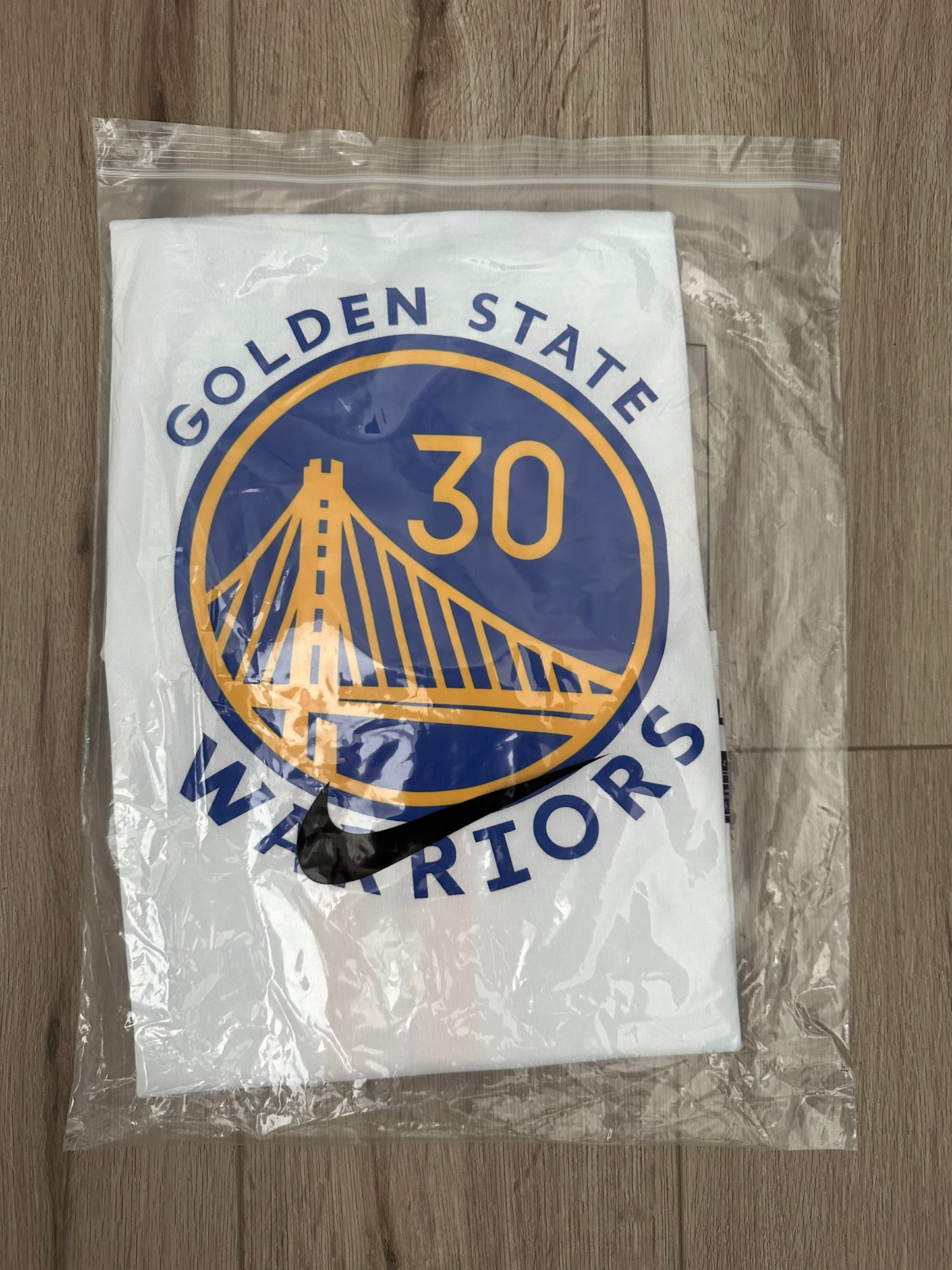 Golden State Warriors Stephen Curry #30 Basketball Jersey White Away Men Size