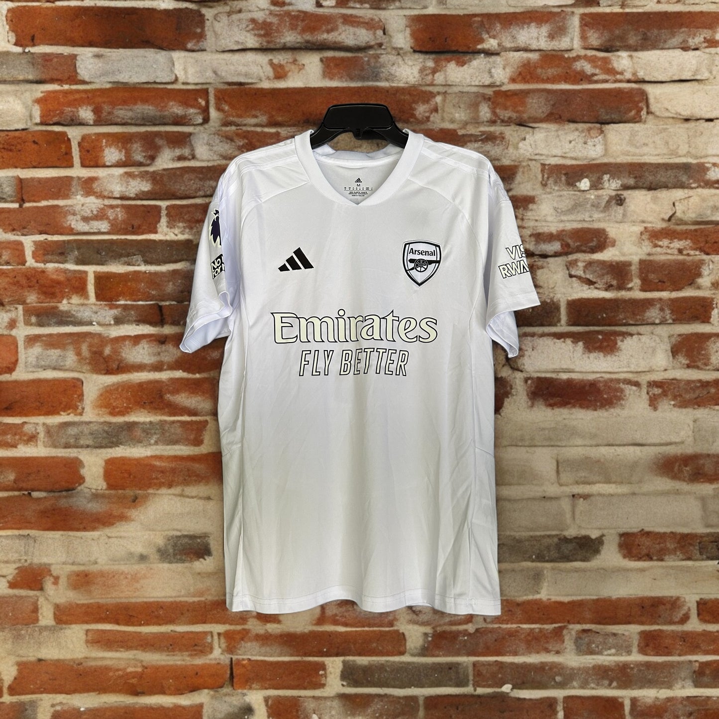Arsenal Martin Odegaard #8 White Away Soccer Jersey 24/25 Men Size Shirt Club