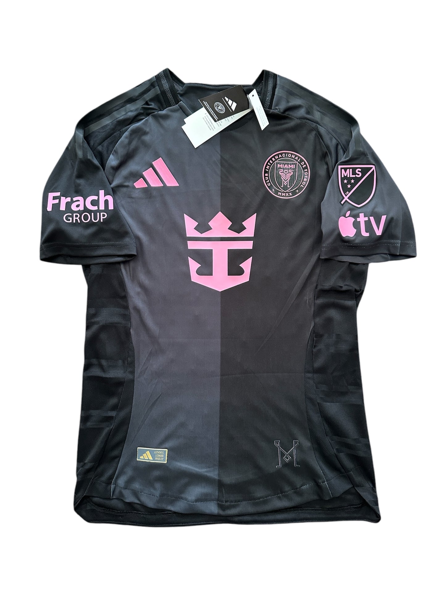 Soccer Jersey Inter Miami Away 2025 Black Lionel Messi #10 Shirt Men size Footba