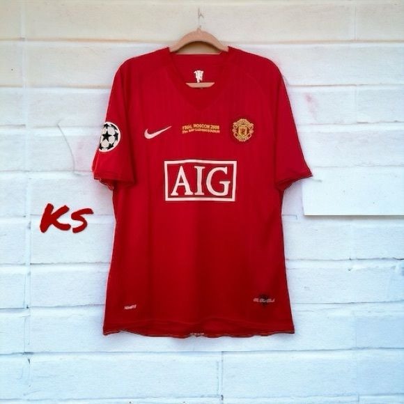 Manchester United Wayne Rooney #10 Retro Soccer Jersey Red Home UCL Final Men