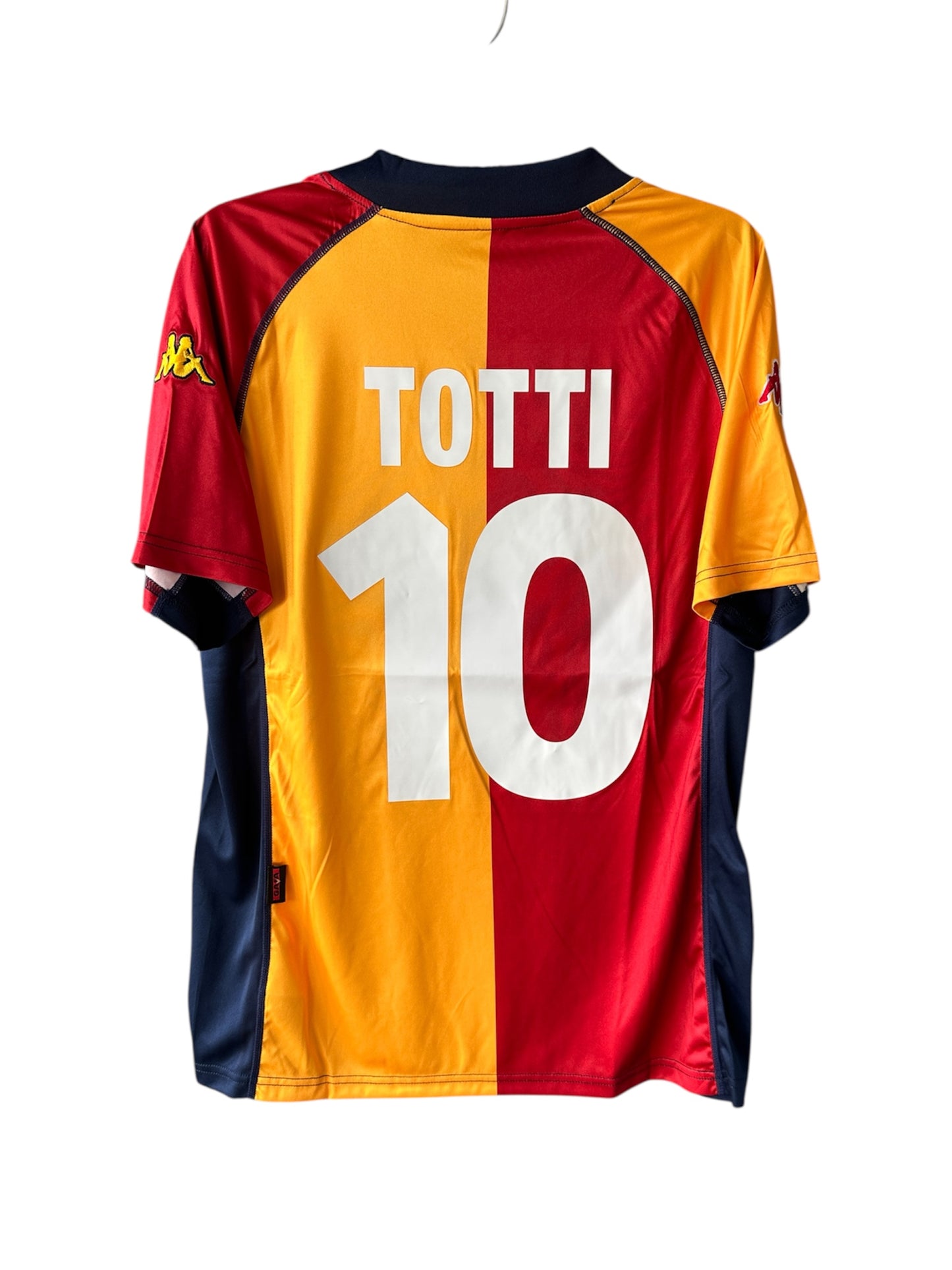 Roma Francesco Totti Retro Soccer Jersey Orange Men