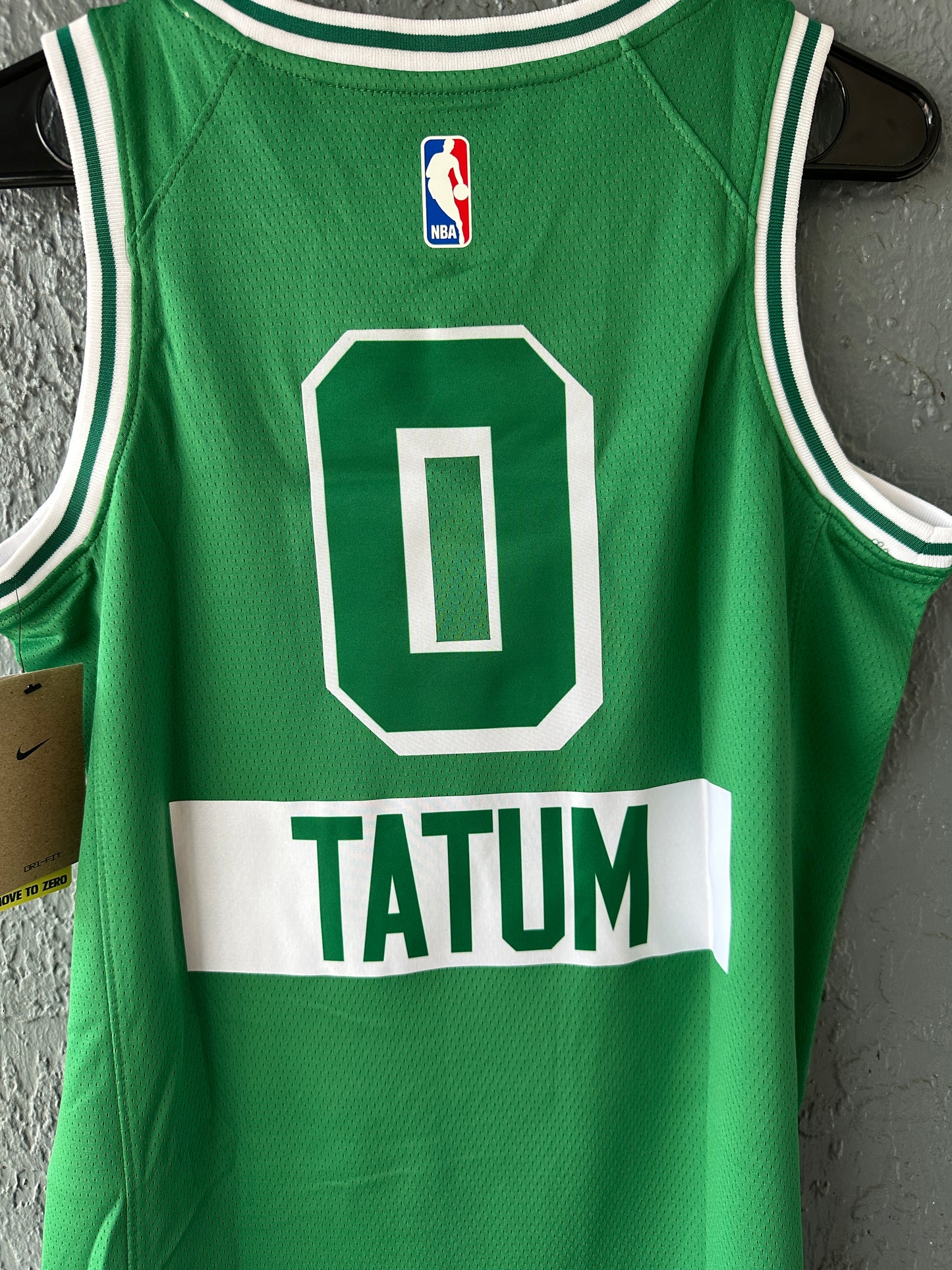 Boston Celtics Jayson Tatum Retro Basketball Jersey Green Men Size