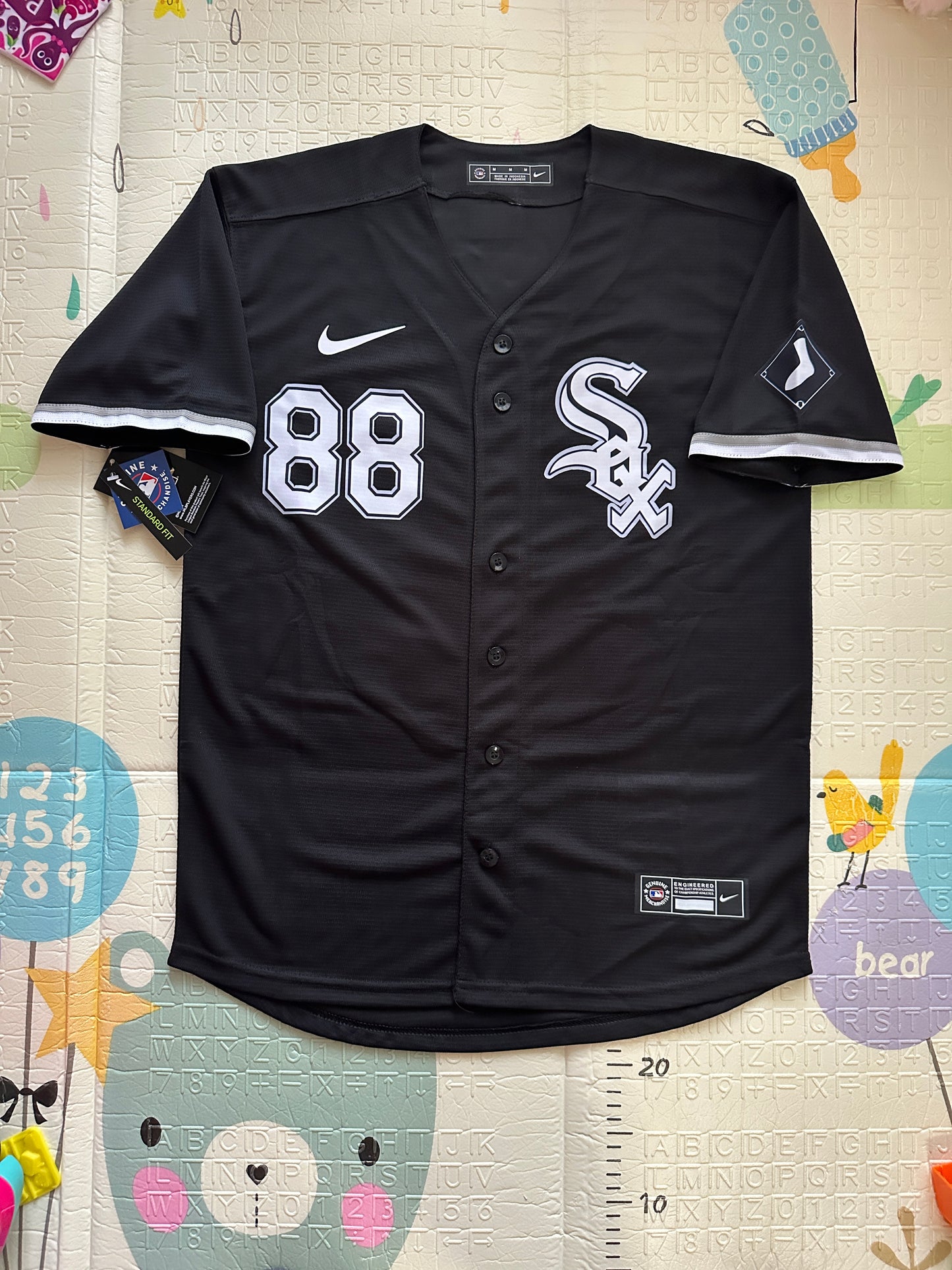 Chicago White Sox Luis Robert Jr #88 Baseball Jersey Black Men Size