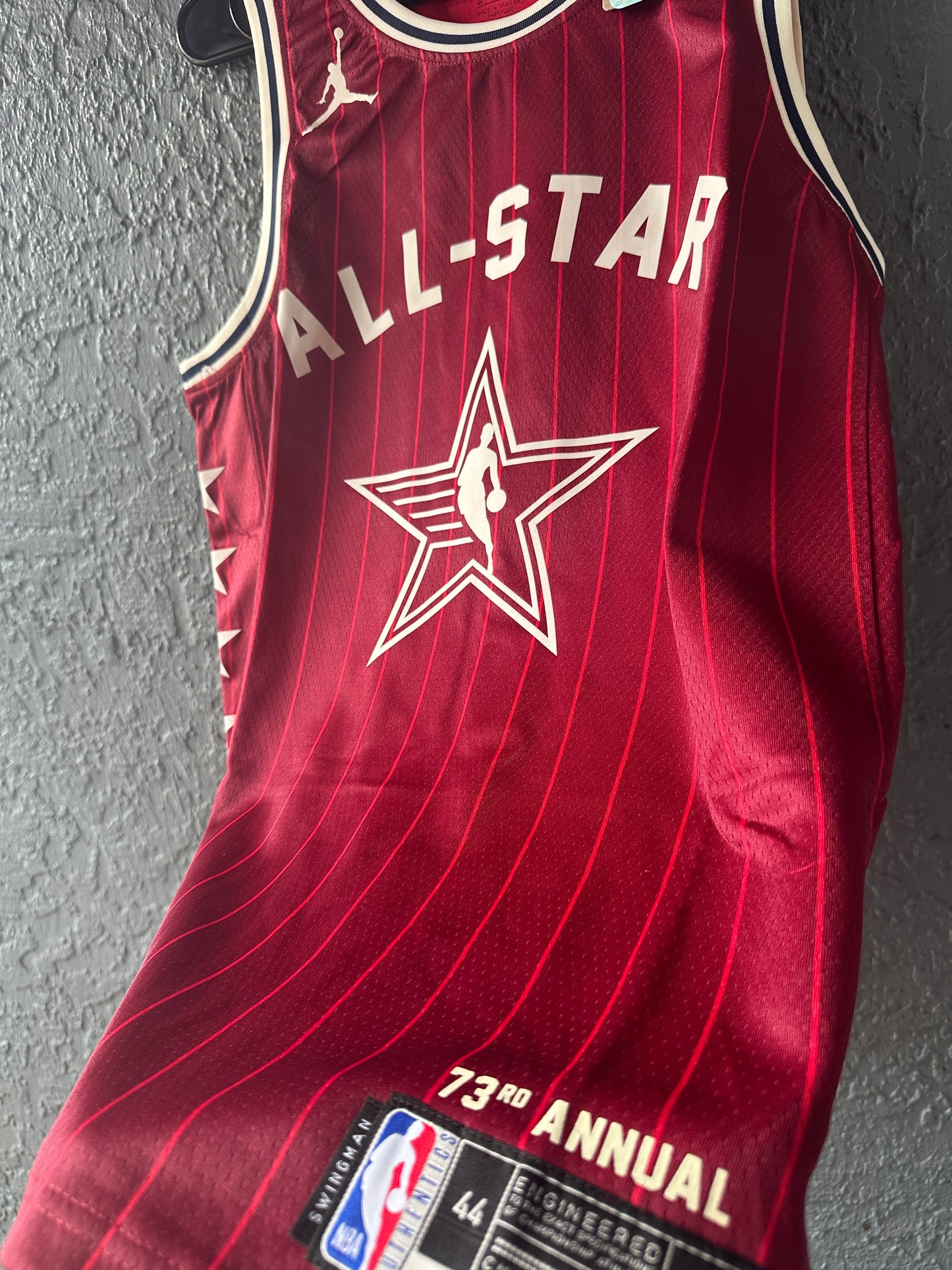 LeBron James #6 Red All-Star Game Basketball Jersey