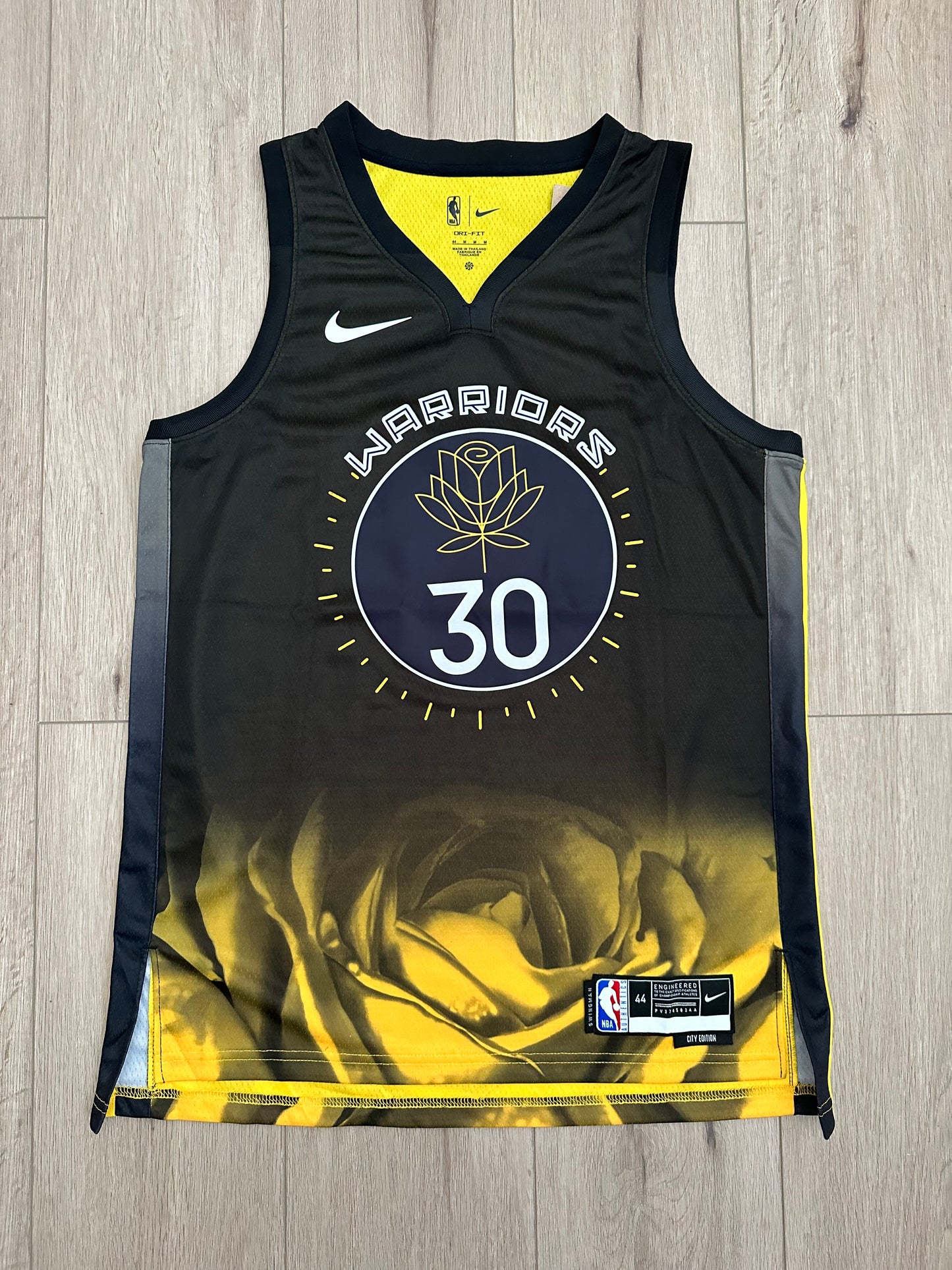 Golden State Warriors Stephen Curry City Edition Basketball Jersey Men