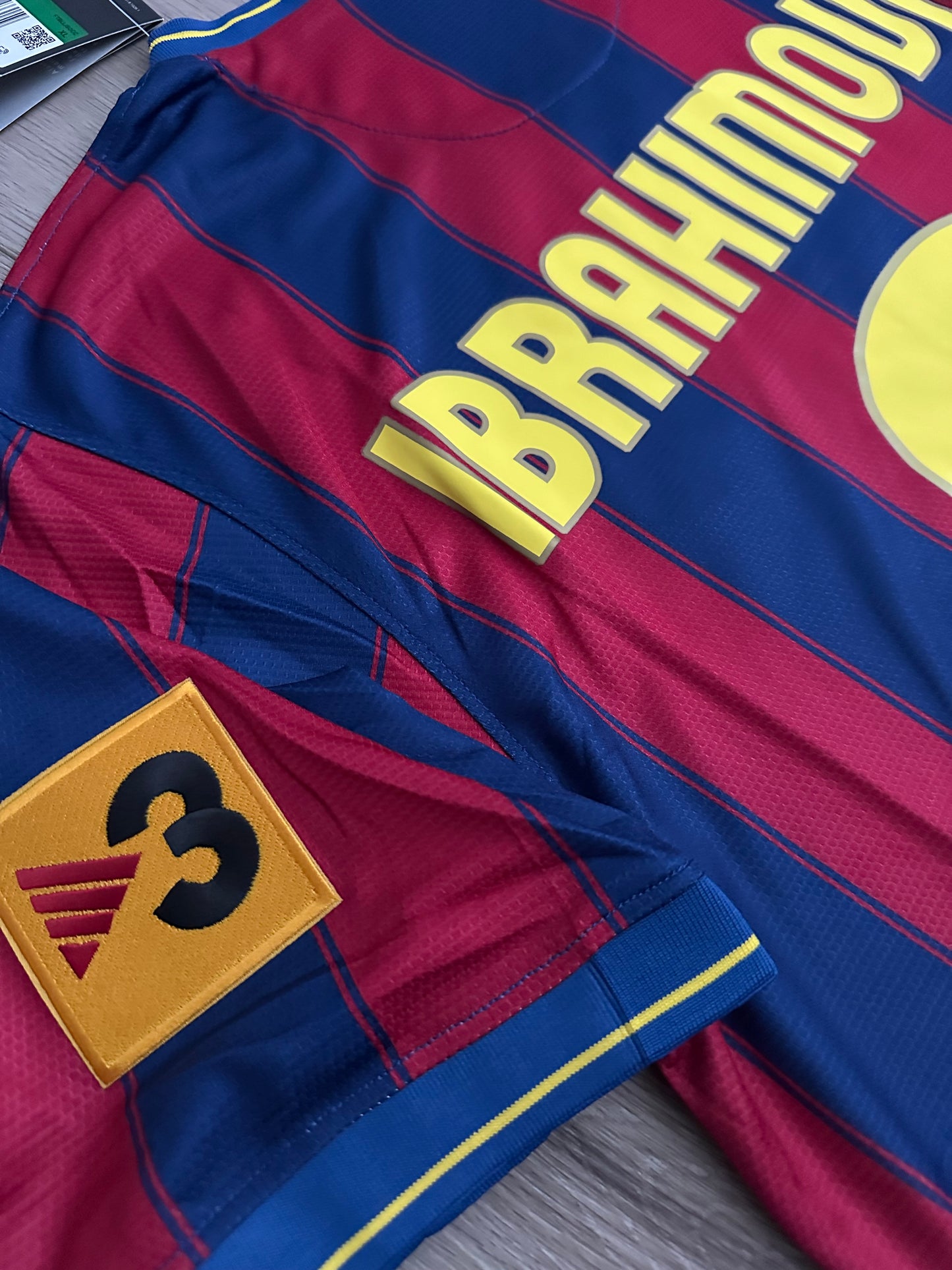 Soccer Jersey Zlatan Ibrahimovic 9 Retro Barcelona 09/10 Home Shirt Red Men Size