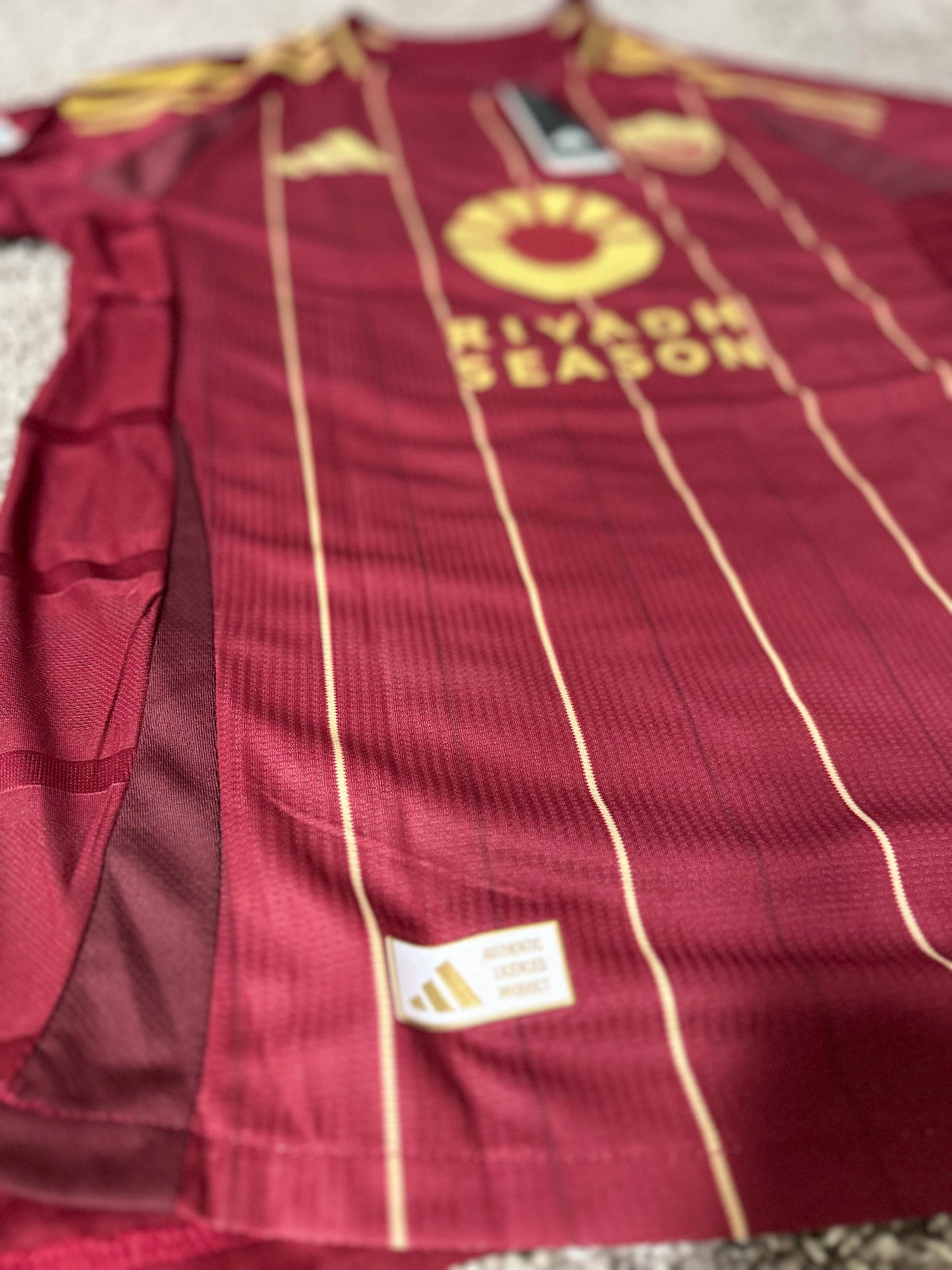 Roma Paulo Dybala #21 Soccer Jersey 2024/25 Home Red Calcio Men Shirt Size Club