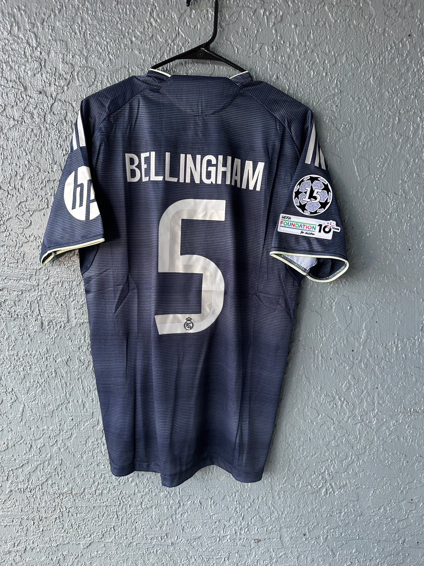 Real Madrid Bellingham 2025/26 Jersey Away Player Version