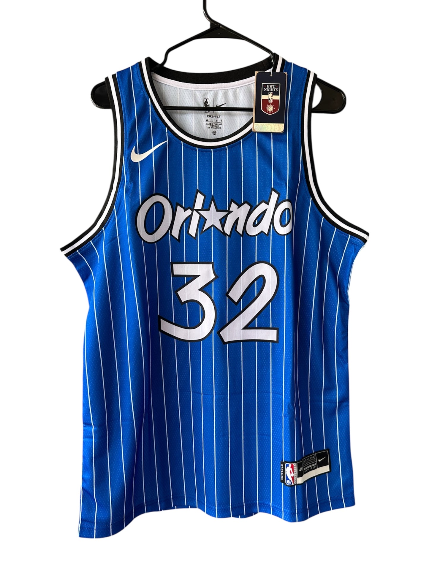 Orlando Magic O’Neal #32 Blue Jersey – Classic NBA Throwback – Vintage Shaq