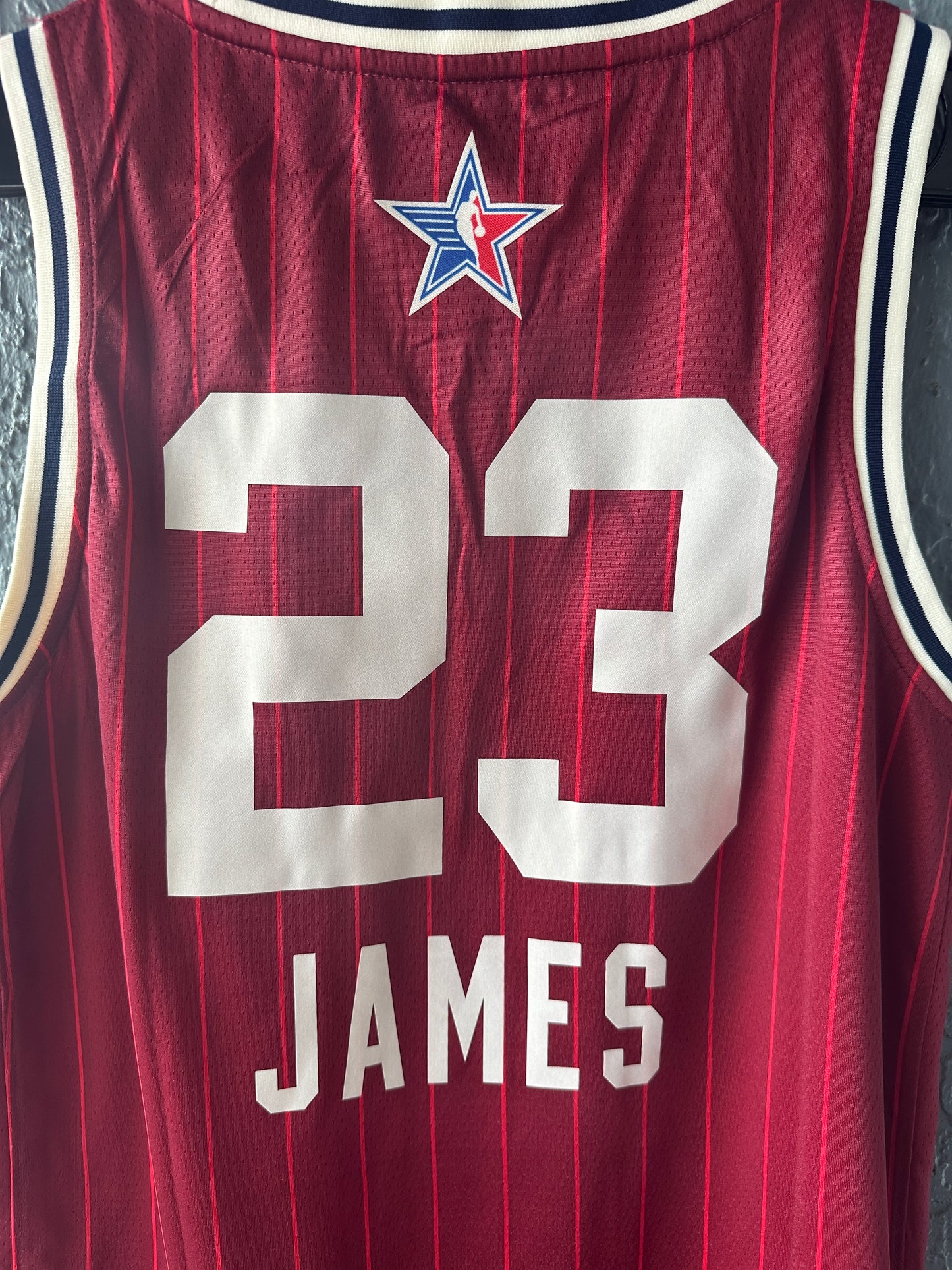 LeBron James #6 Red All-Star Game Basketball Jersey