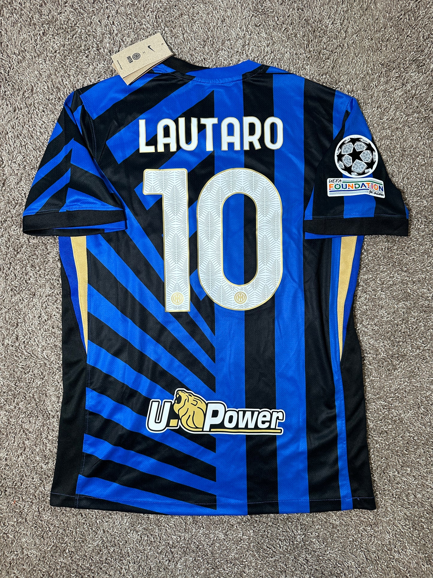 Lautaro Martinez Soccer Jersey Inter Milan Home Blue 2024/25 #10 Shirt men