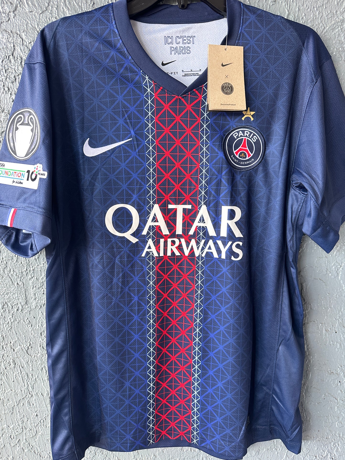 PSG KVARATSKHELIA #7 Home Blue 2025/26 Fifa Club World Cup 2025 Soccer Jersey Men