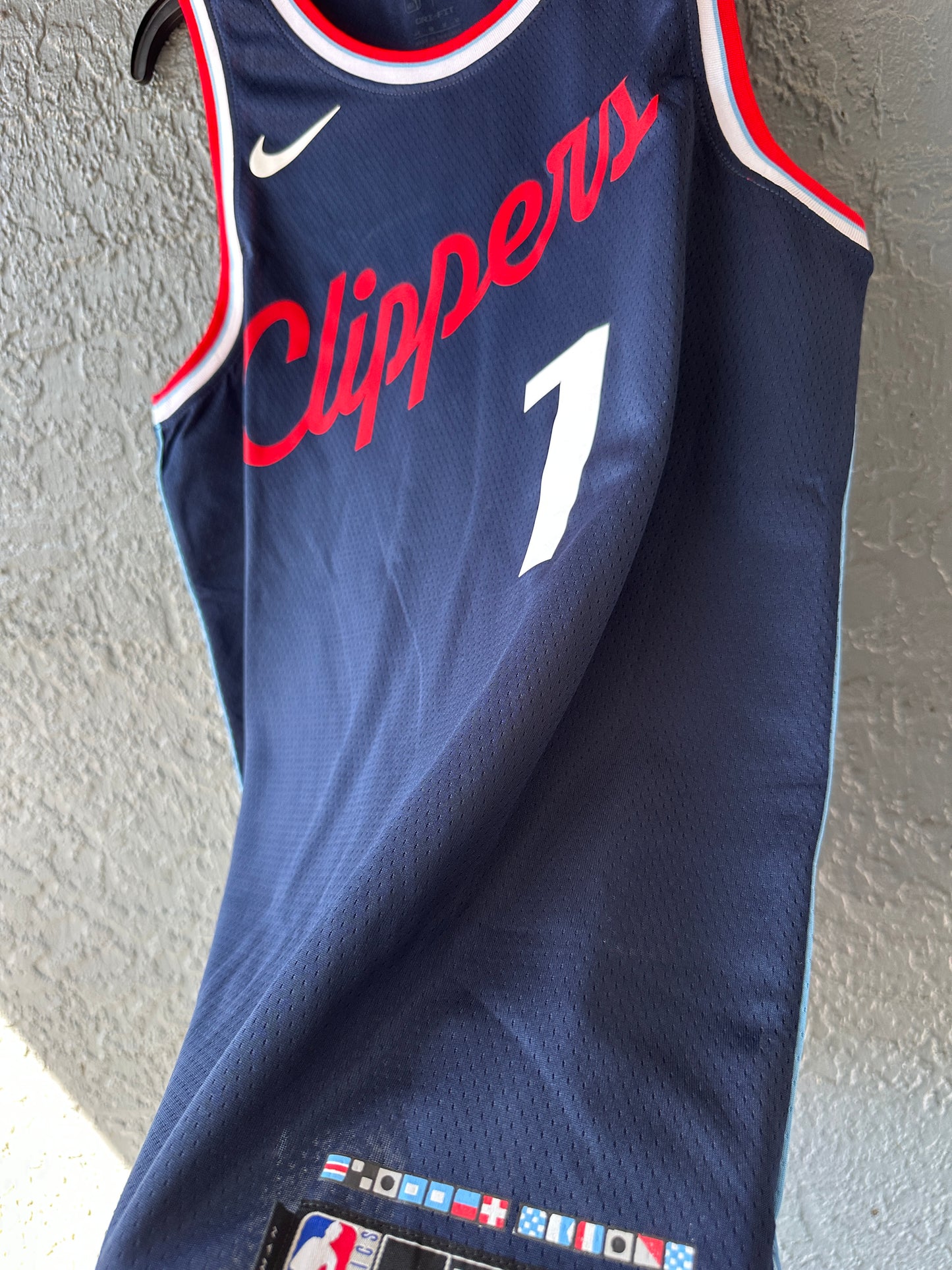 James Harden Icon Edition Clippers Basketball Jersey Navy 2024 25 Swingman Men