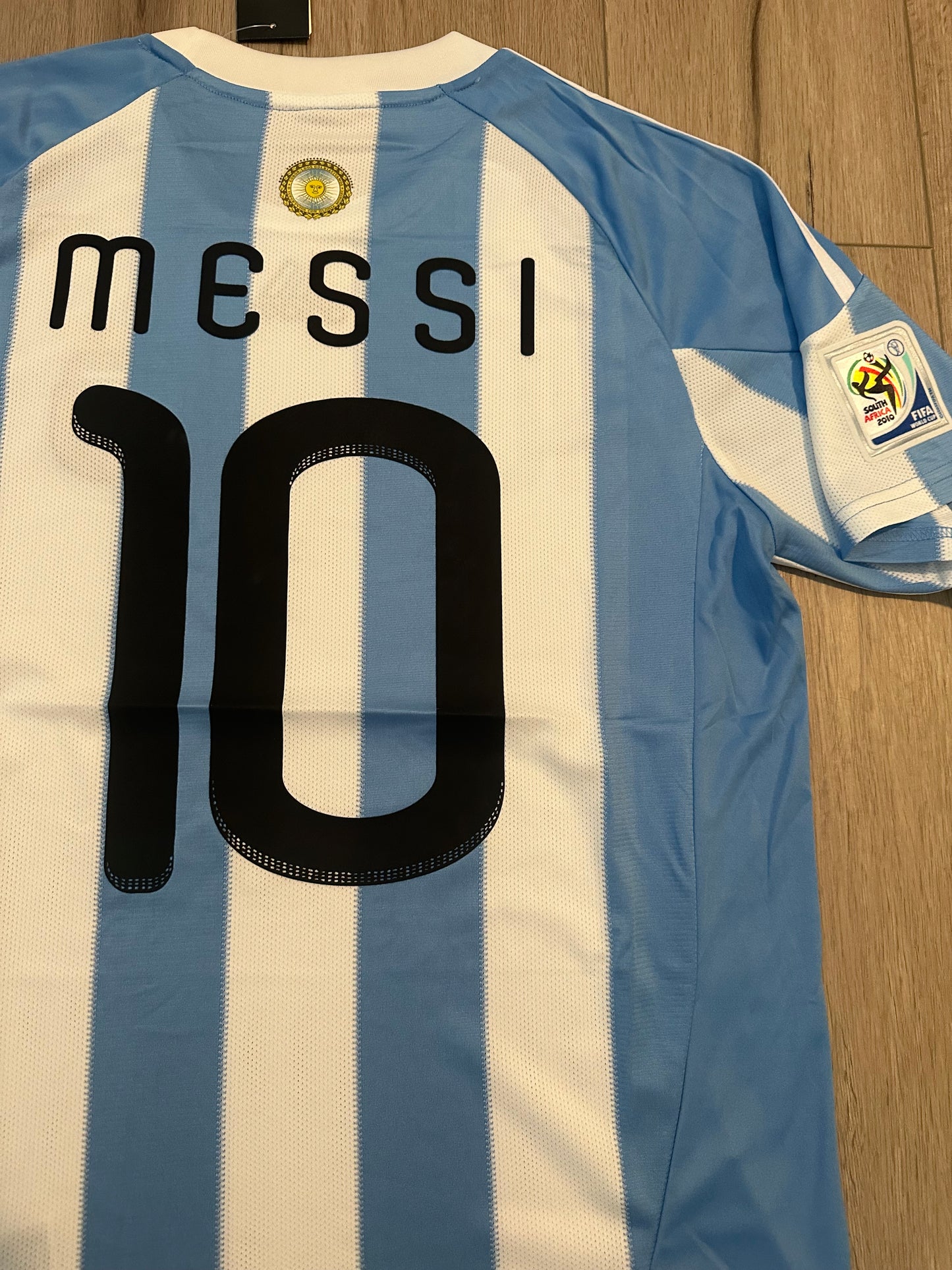 Argentina Messi 2010 Jersey Home