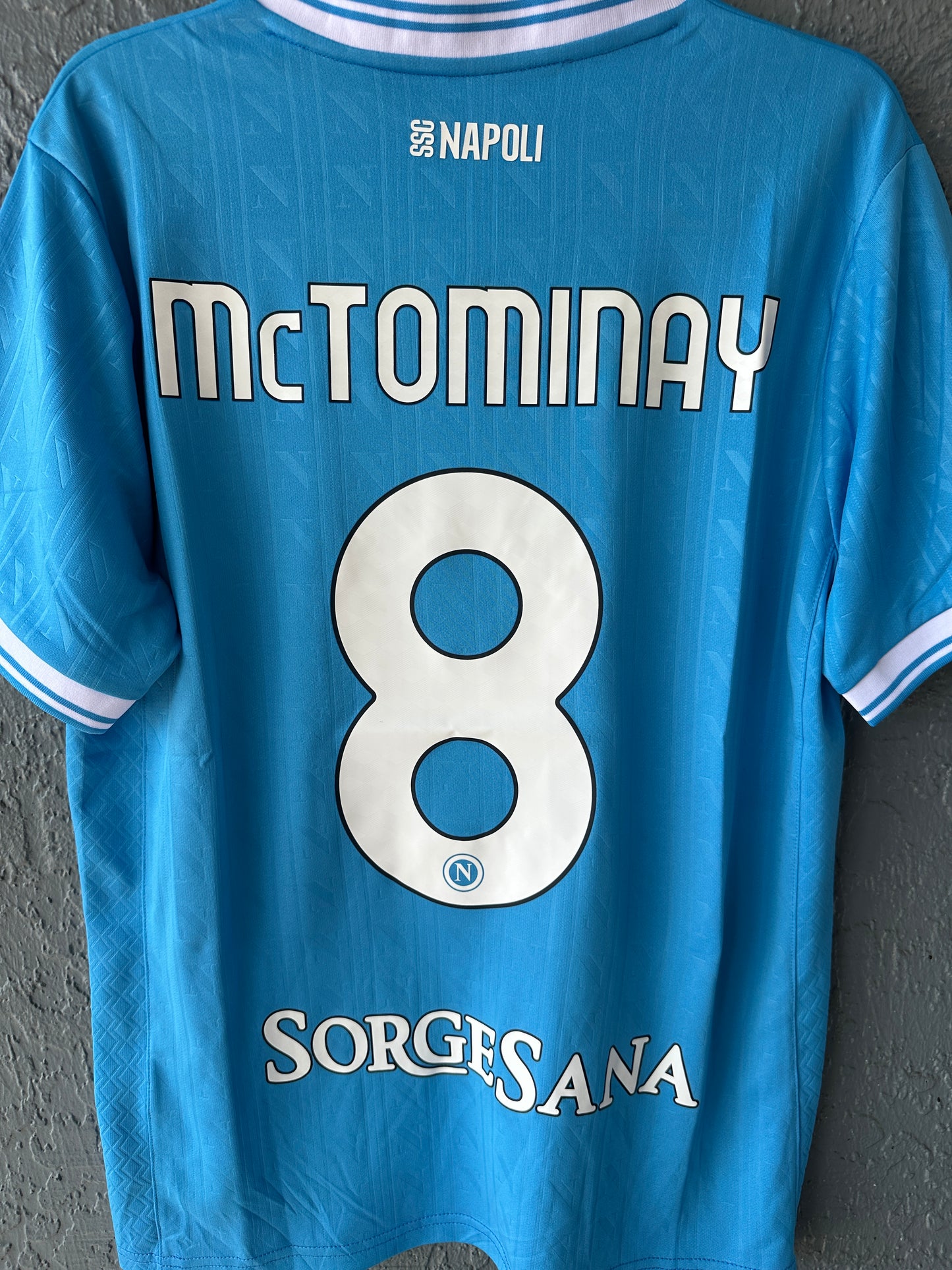 Napoli Mc Tominay Soccer Jersey Home 2025/2026 Calcio