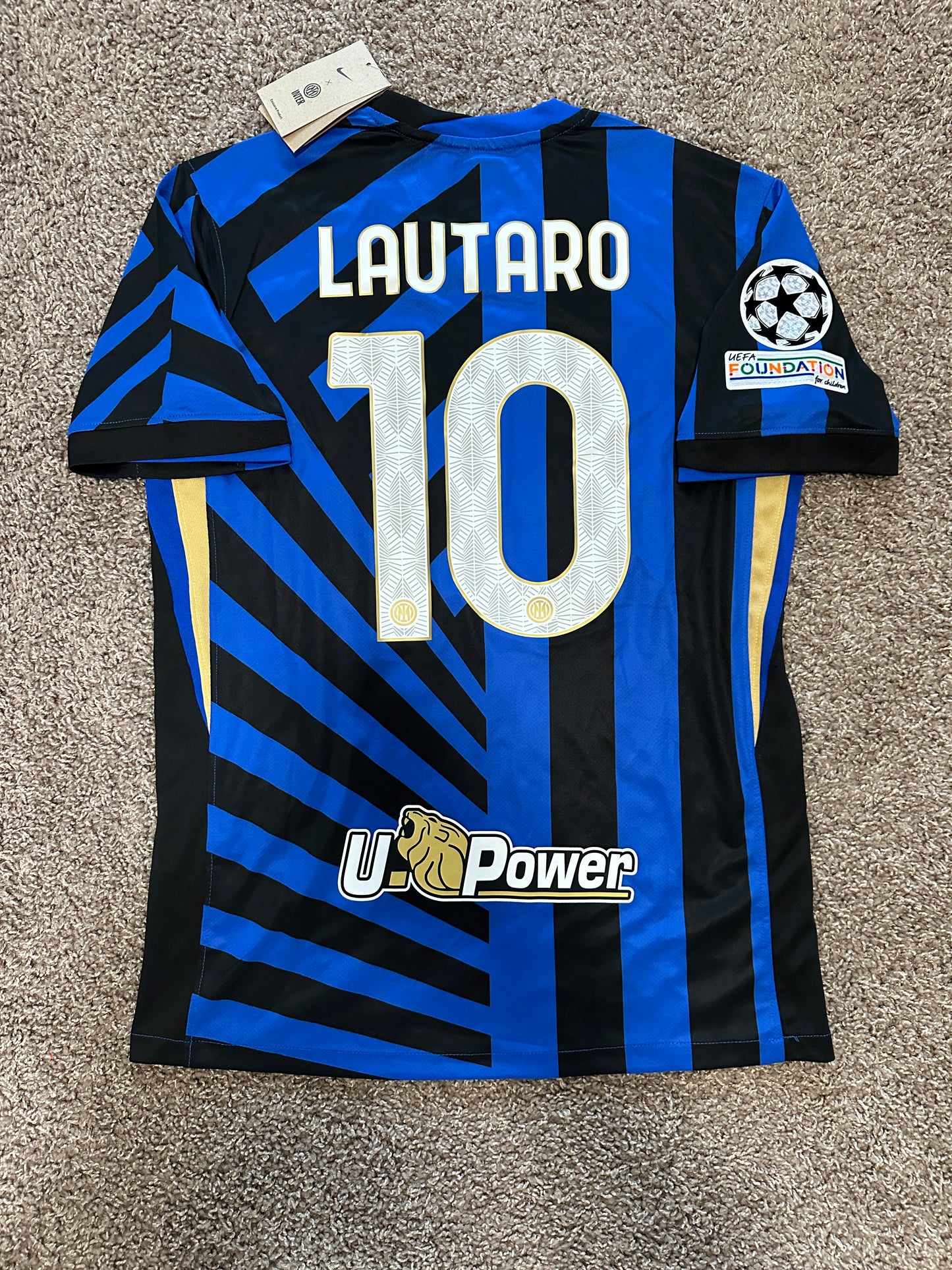 Lautaro Martinez Soccer Jersey Inter Milan Home Blue 2024/25 #10 Shirt men