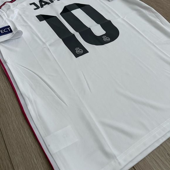 Real Madrid Retro 14/15 James Rodriguez #10 Soccer Jersey Champions Home Men