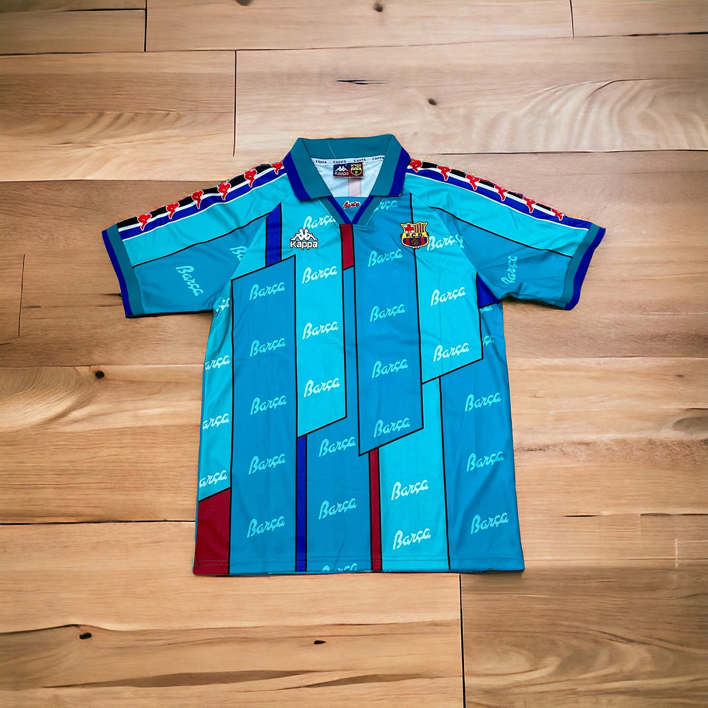 Barcelona 96/97 Luis Enrique #21 Retro Away Jersey Blue Men’s Size