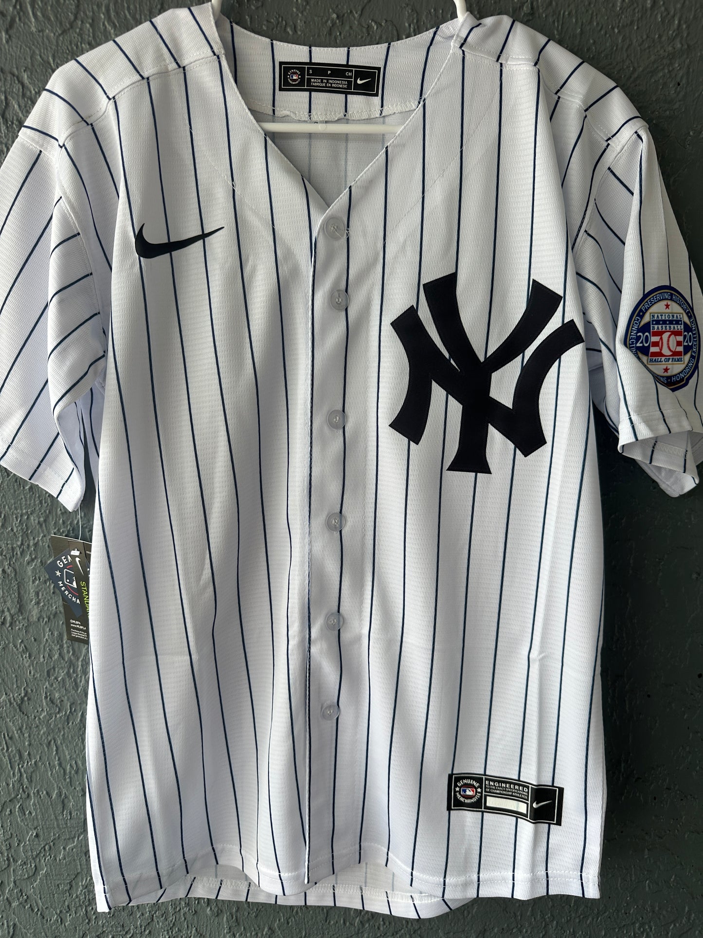 New York Yankees Jersey Derek Jeter #2 white Baseball Men’s Size