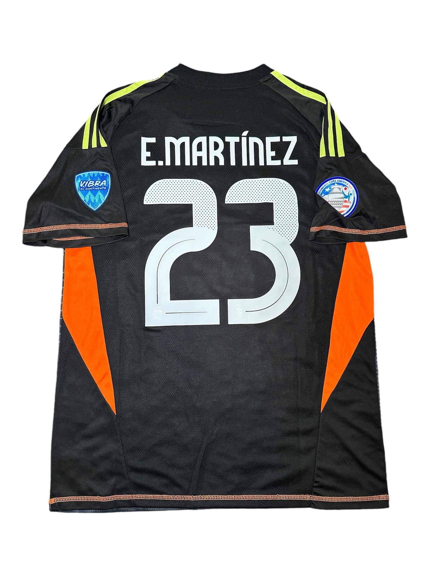 Argentina 2024 Dibu Martinez #23 Jersey Final America Cup Green Men size