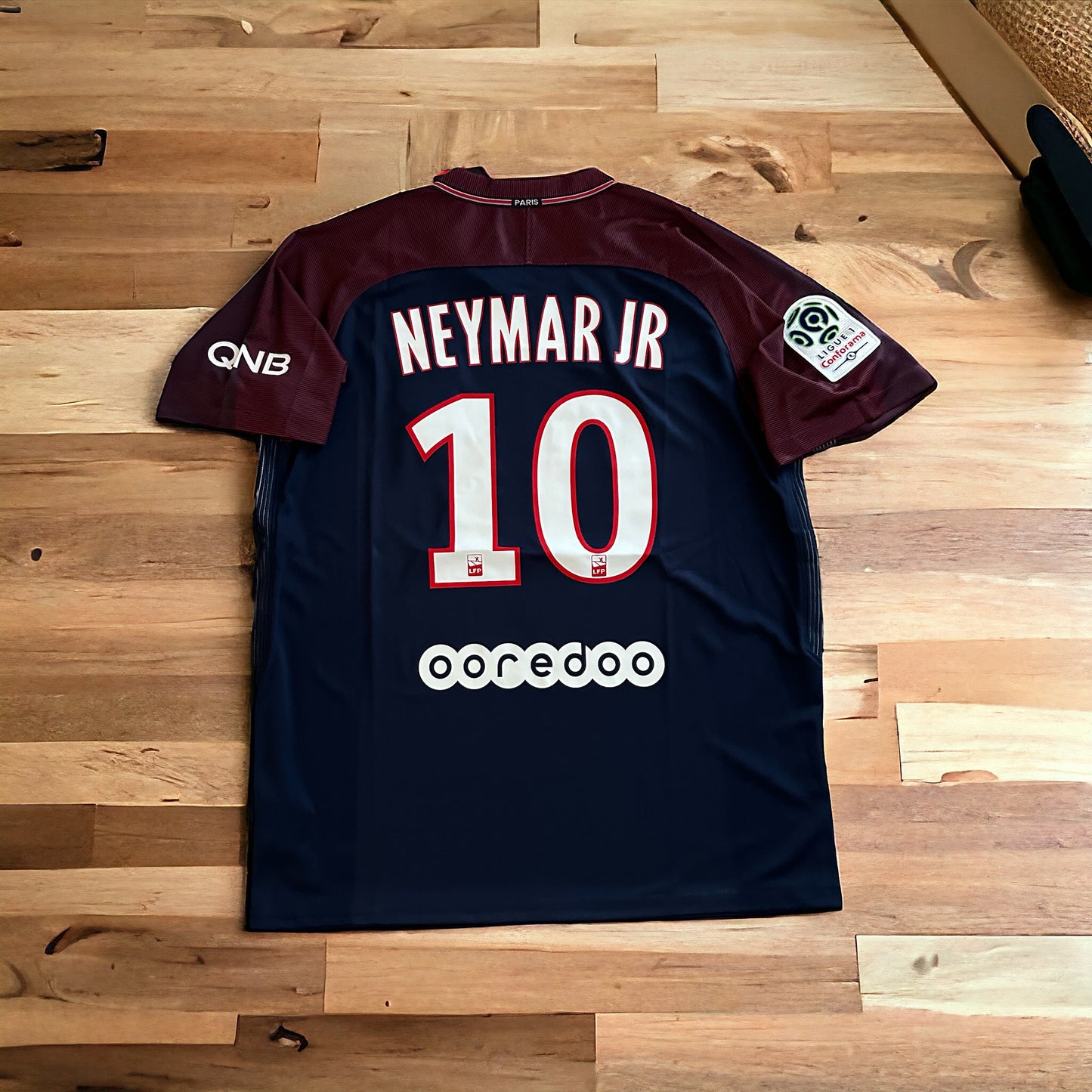 Neymar Jr Soccer Jersey PSG Home Blue 17-18 Football Shirt Retro Men #10 Shirt