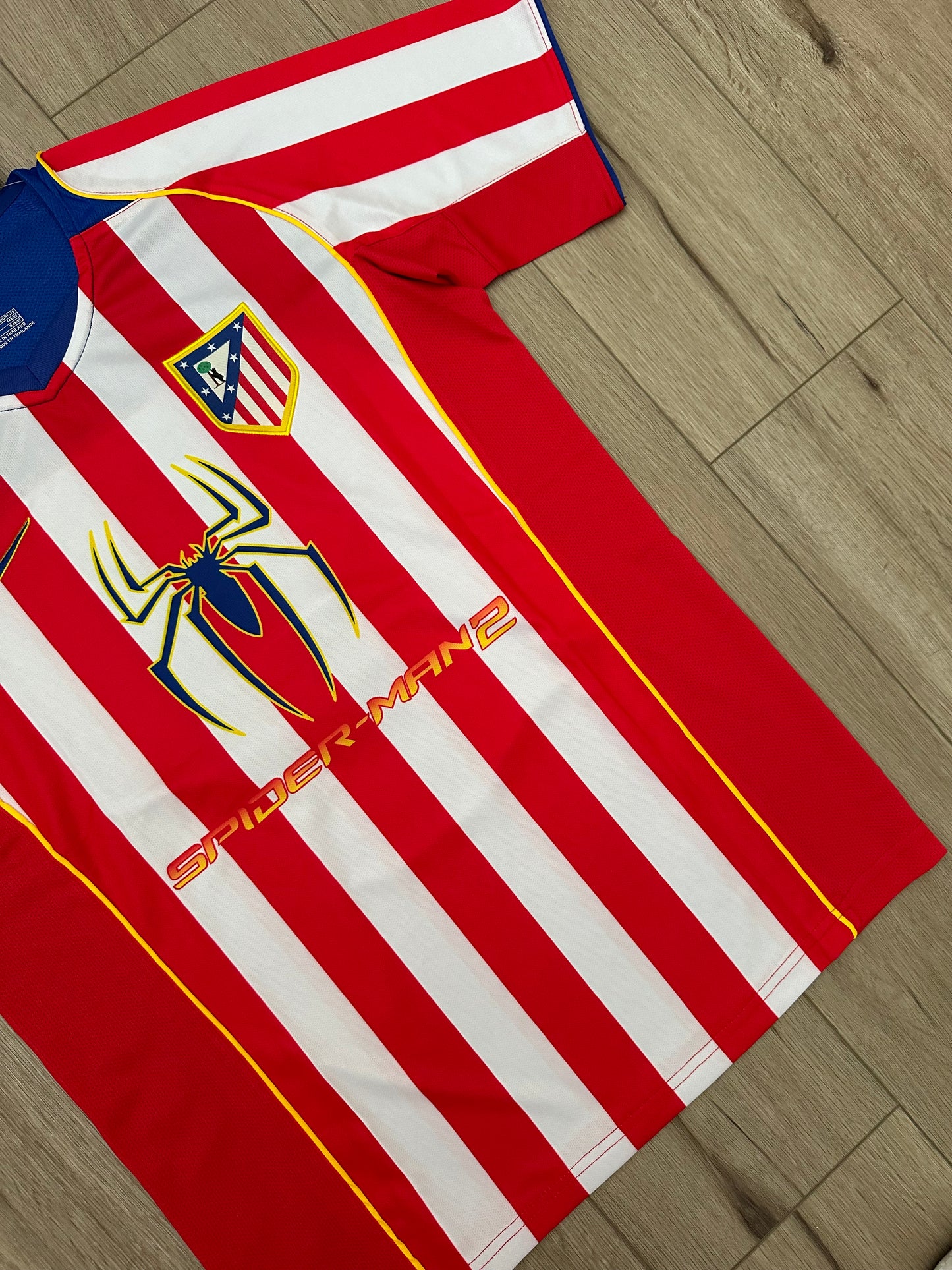 Fernando Torres Soccer Jersey Retro 04/05 Atletico Spider Man #9 Home retro Men