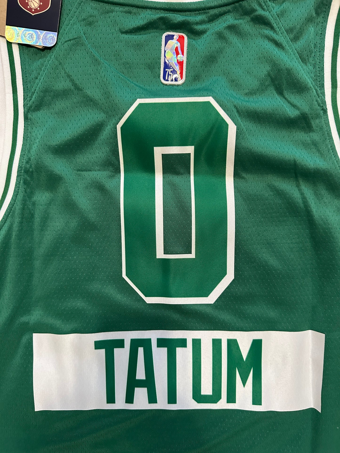 Boston Celtics Jayson Tatum Retro Basketball Jersey Green Men Size