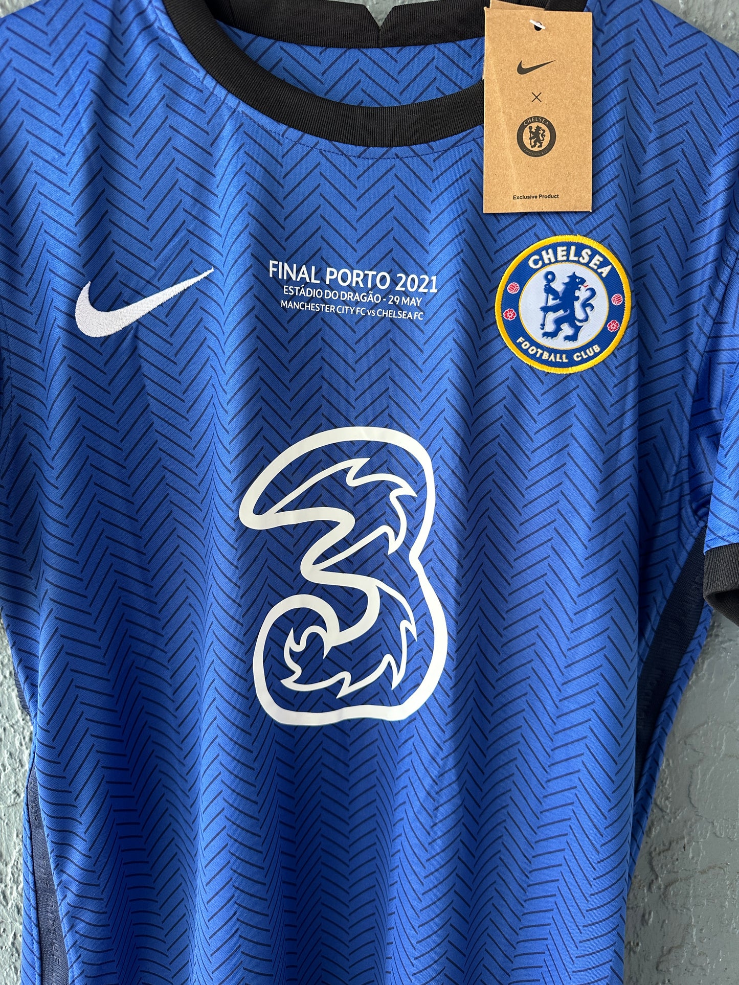 Chelsea Pulisic Soccer Jersey Final Champions 2021 Home Blue