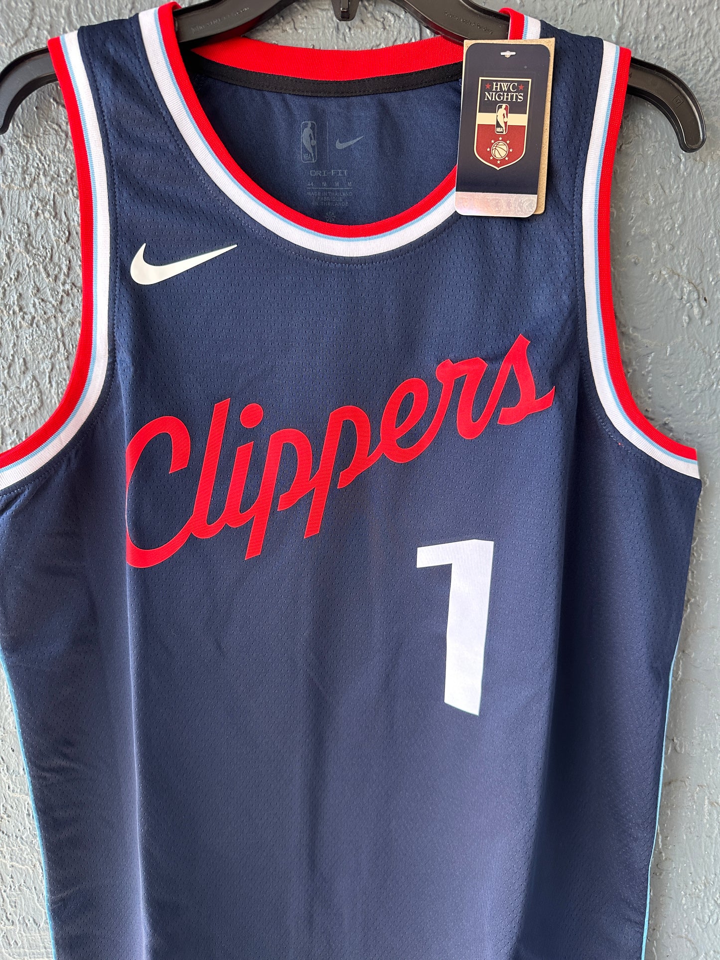 James Harden Icon Edition Clippers Basketball Jersey Navy 2024 25 Swingman Men