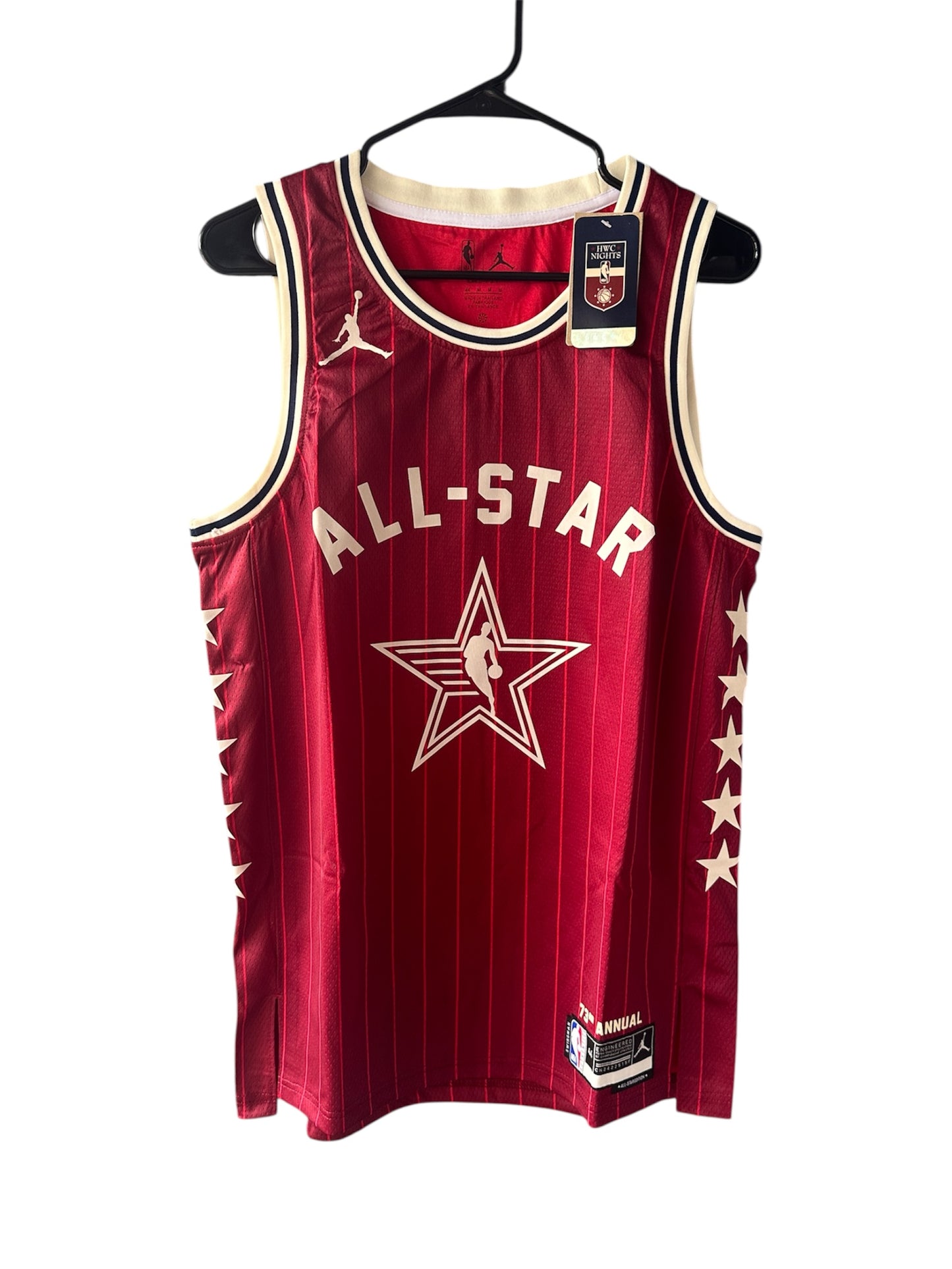 LeBron James #6 Red All-Star Game Basketball Jersey
