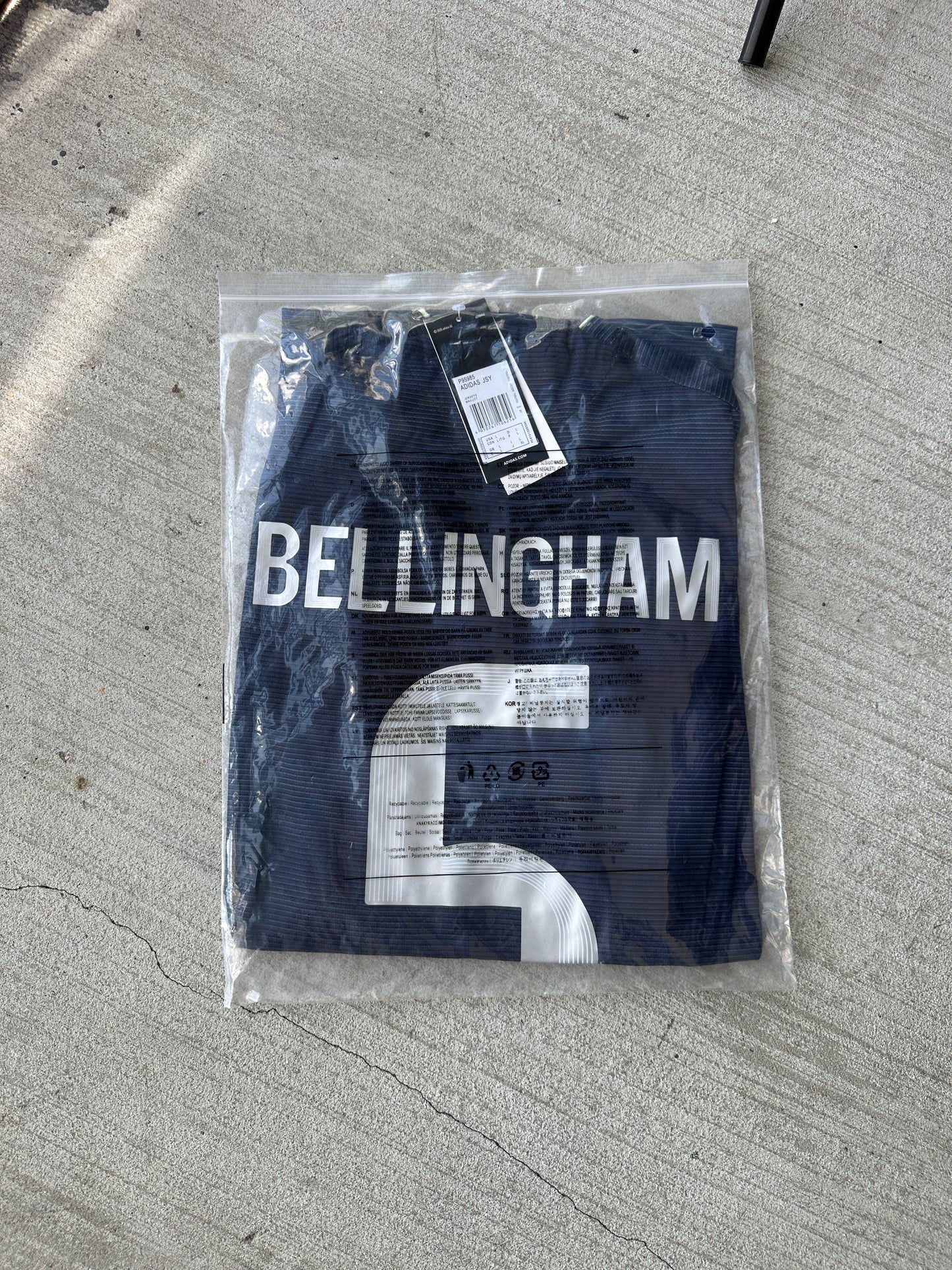 Real Madrid Bellingham 2025/26 Jersey Away Player Version