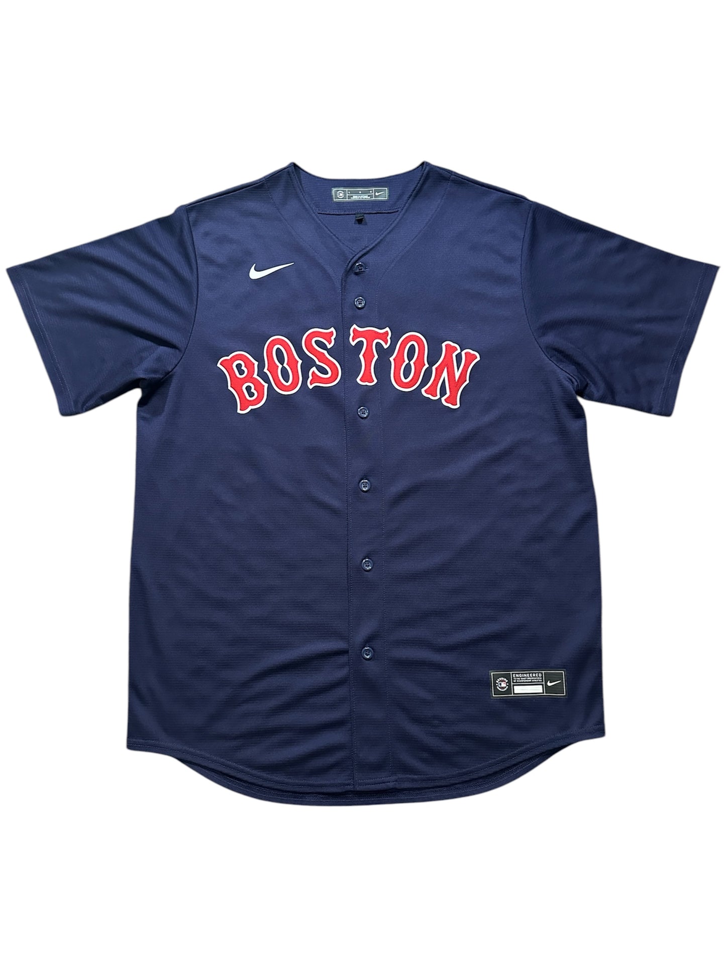 Boston Red Sox David Ortiz #34 Baseball Jersey Navy Men Size T-shirtrt