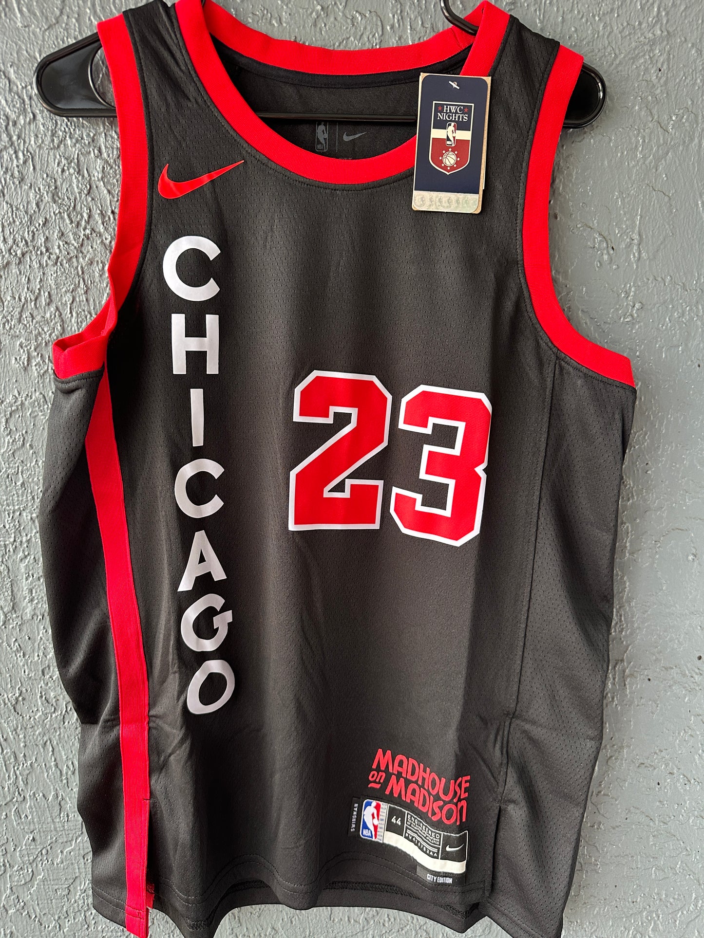 Chicago Bulls Michael Jordan #23 Basketball Jersey Black Men