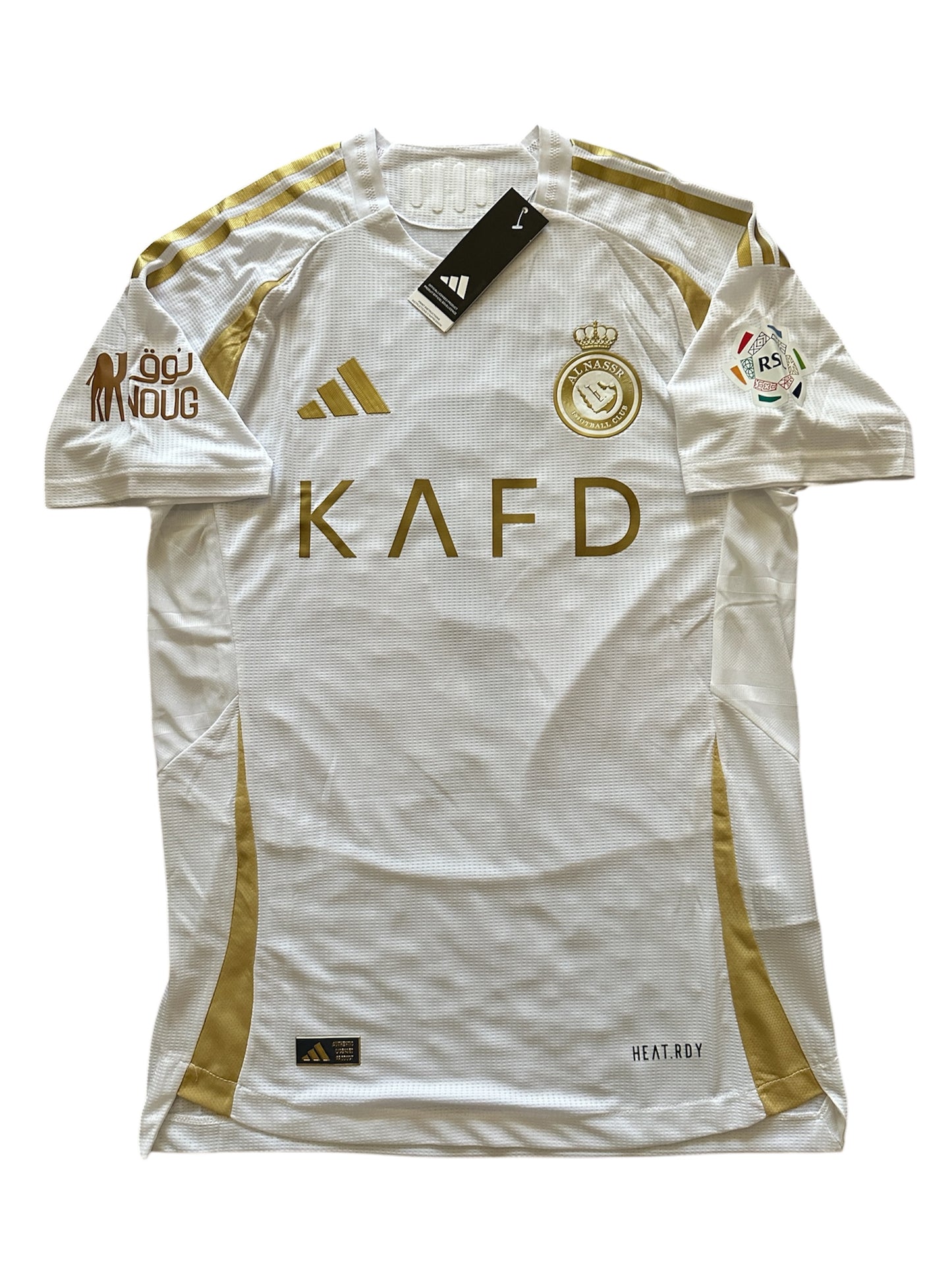 Al-Nassr Cristiano Ronaldo Soccer Jersey White #7 shirt 24/25 Men