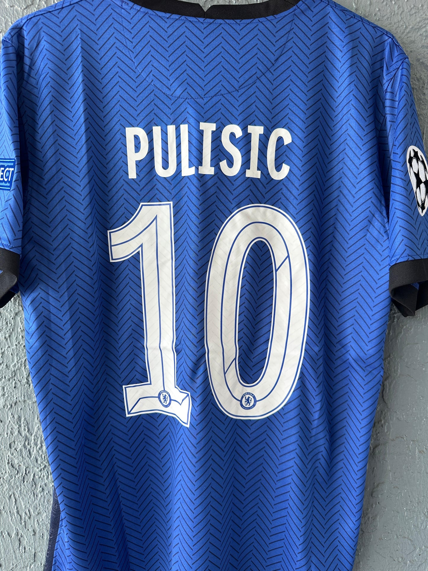 Chelsea Pulisic Soccer Jersey Final Champions 2021 Home Blue