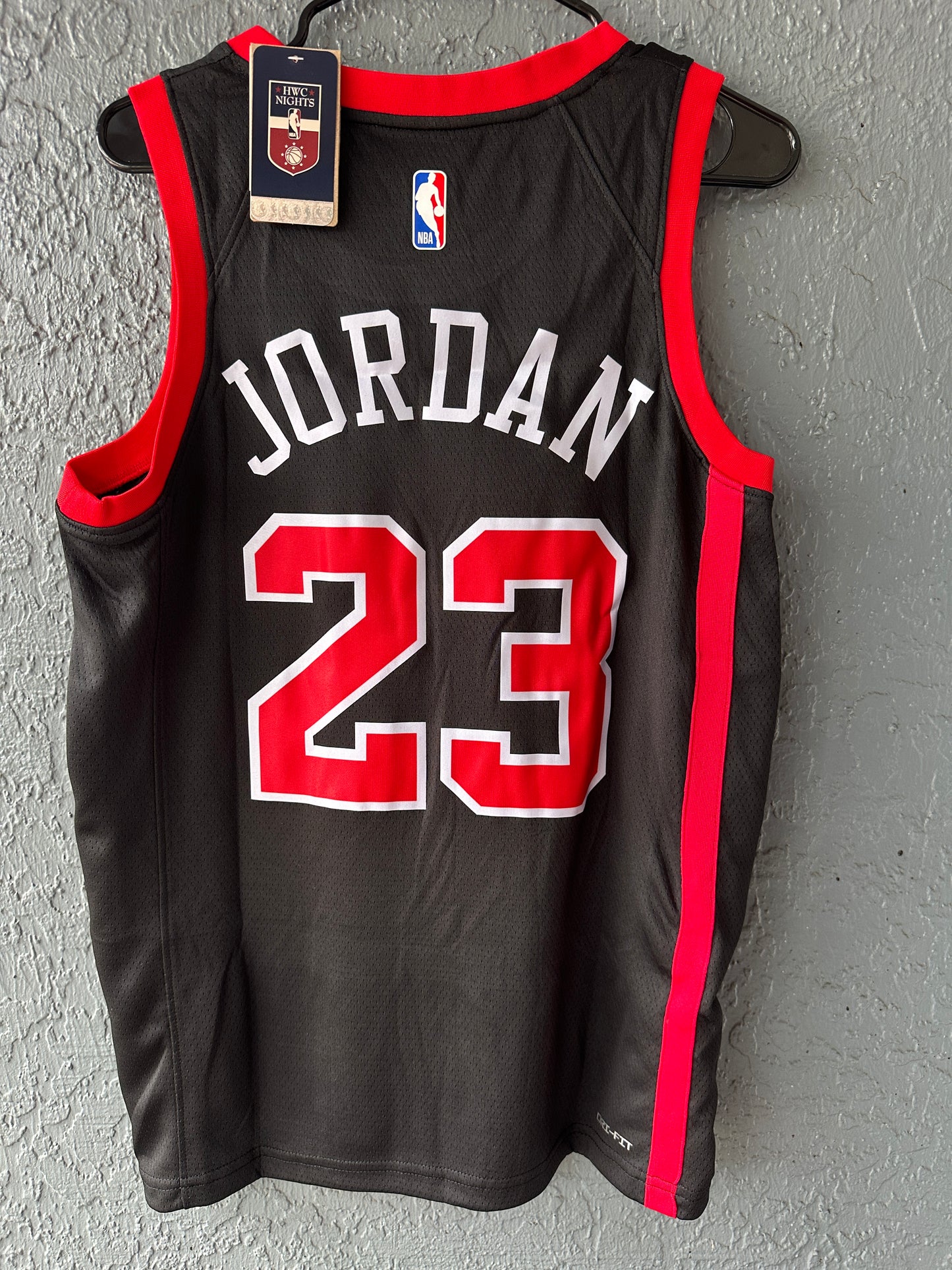 Chicago Bulls Michael Jordan #23 Basketball Jersey Black Men