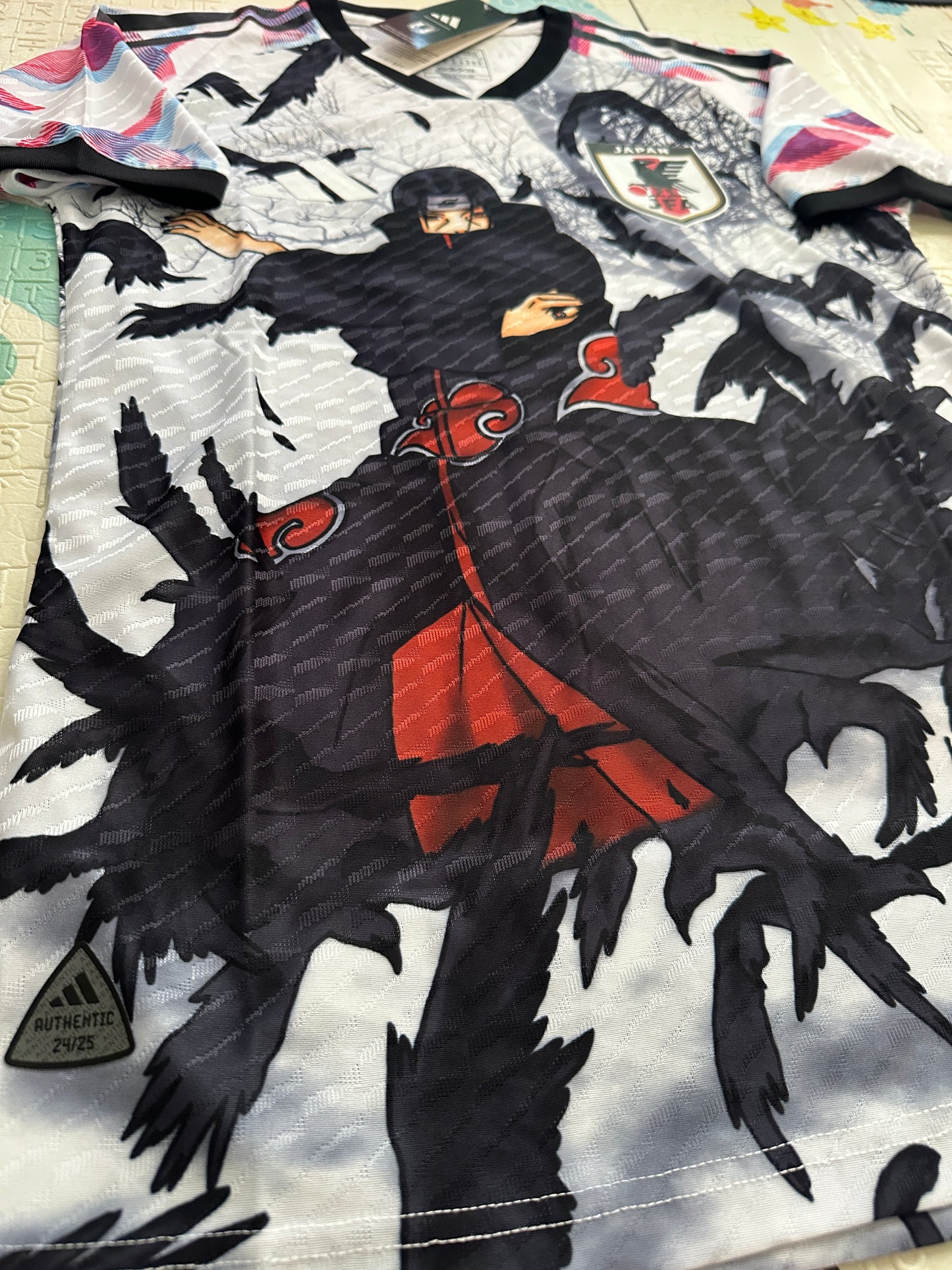 Japan Anime Jersey Player Version 2022 White Itachi Uchiha