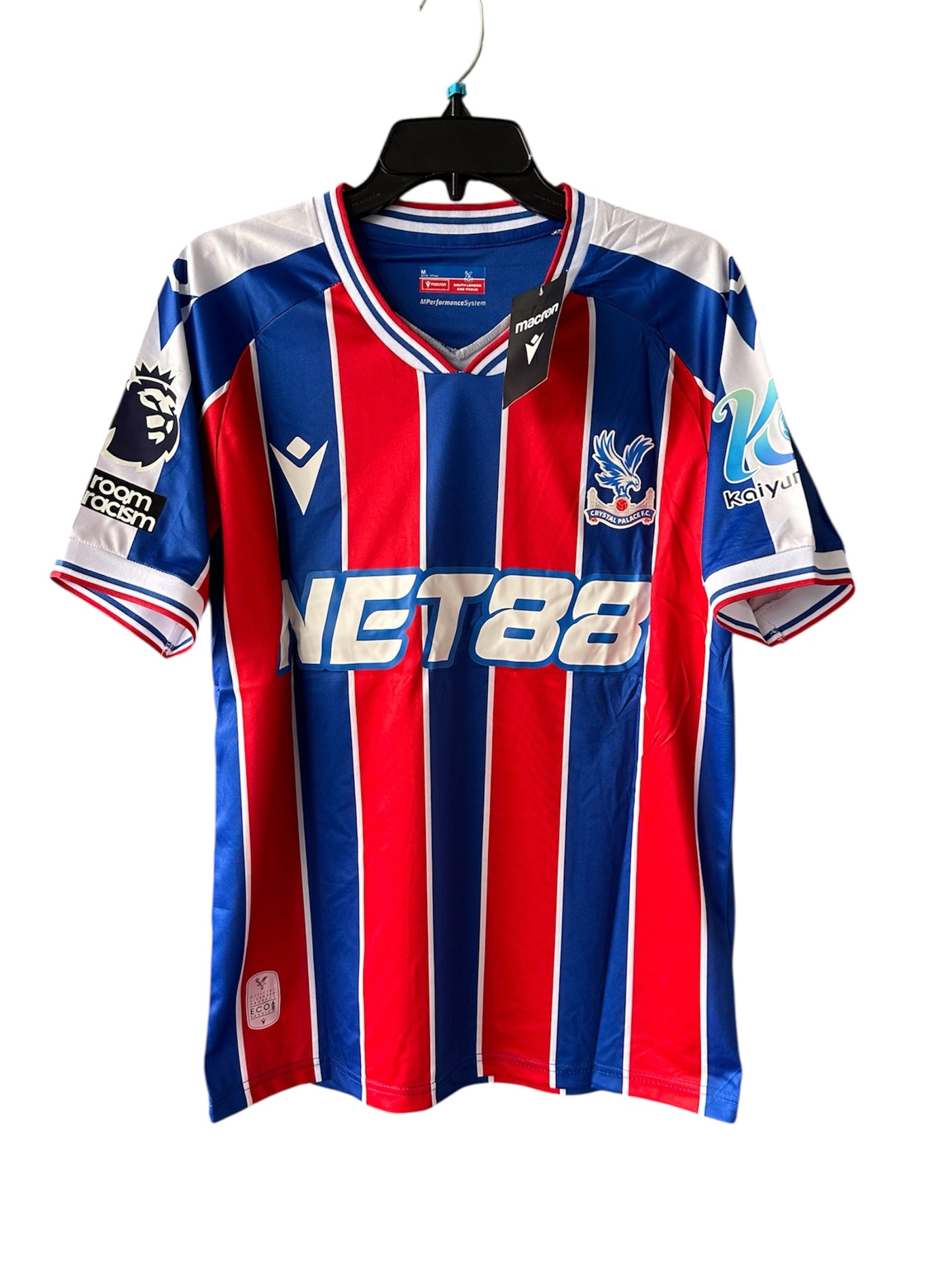 Crystal Palace 24/25 Away Black Soccer Jersey Eze #10 Player Version Premier
