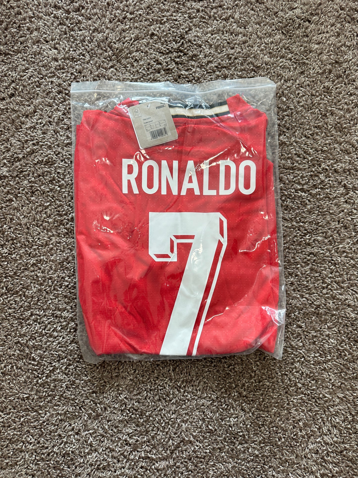 Portugal Cristiano Ronaldo 2025 Jersey Puma Edition Red Men Size