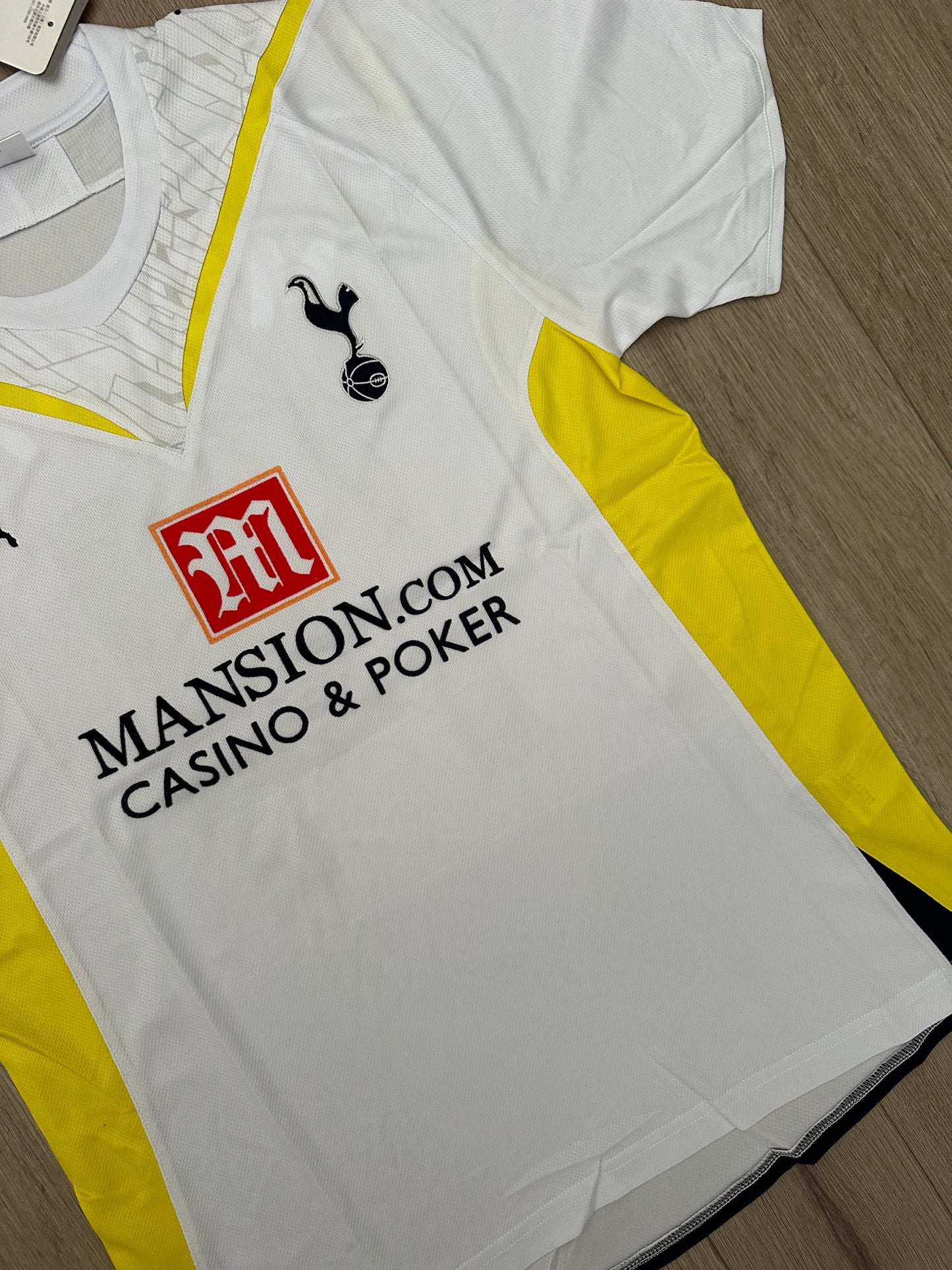 Tottenham Spurs Luka Modric #14 Retro Jersey 2009/10 Home White shirt Men Size