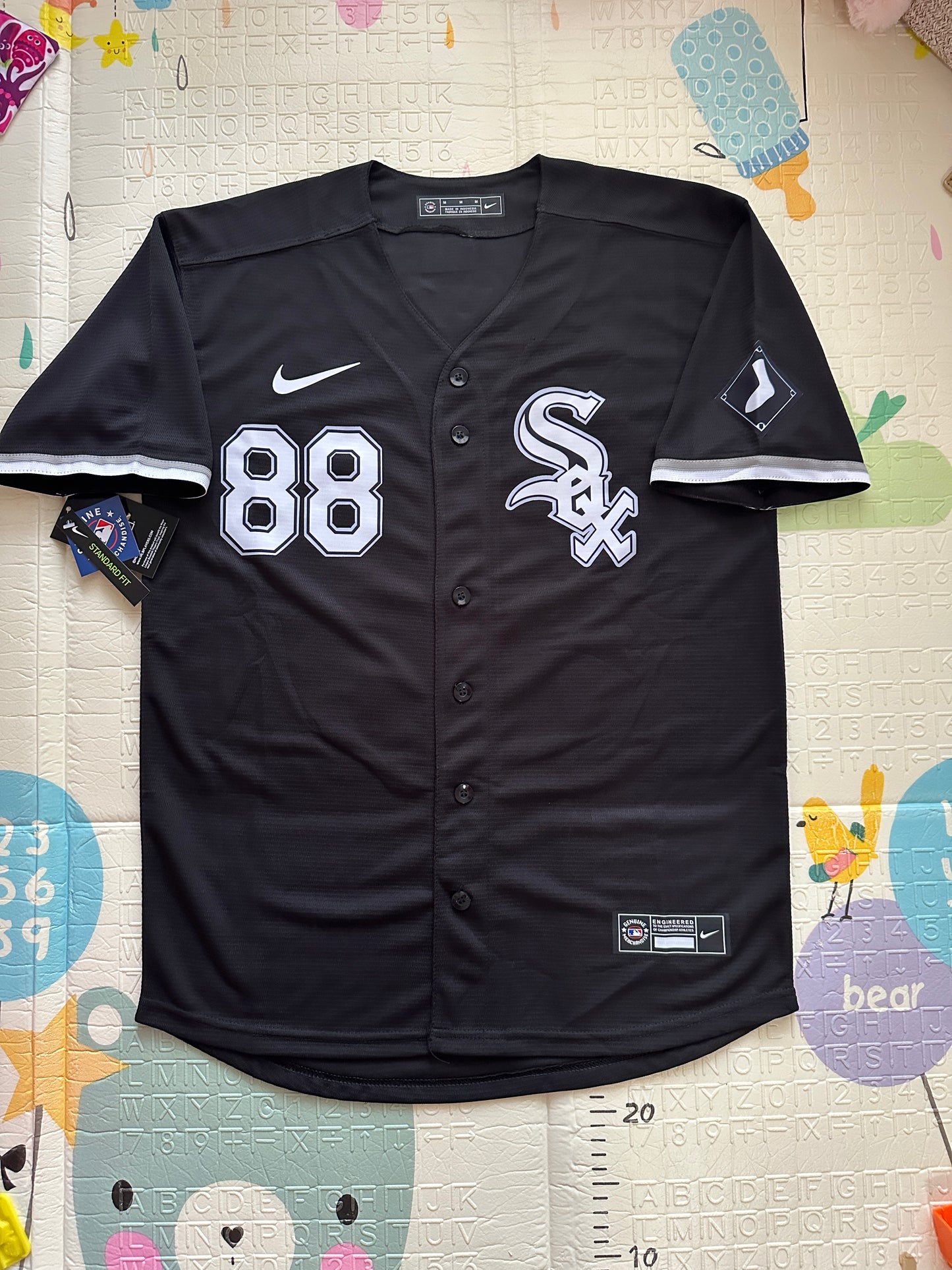 Chicago White Sox Luis Robert Jr #88 Baseball Jersey Black Men Size