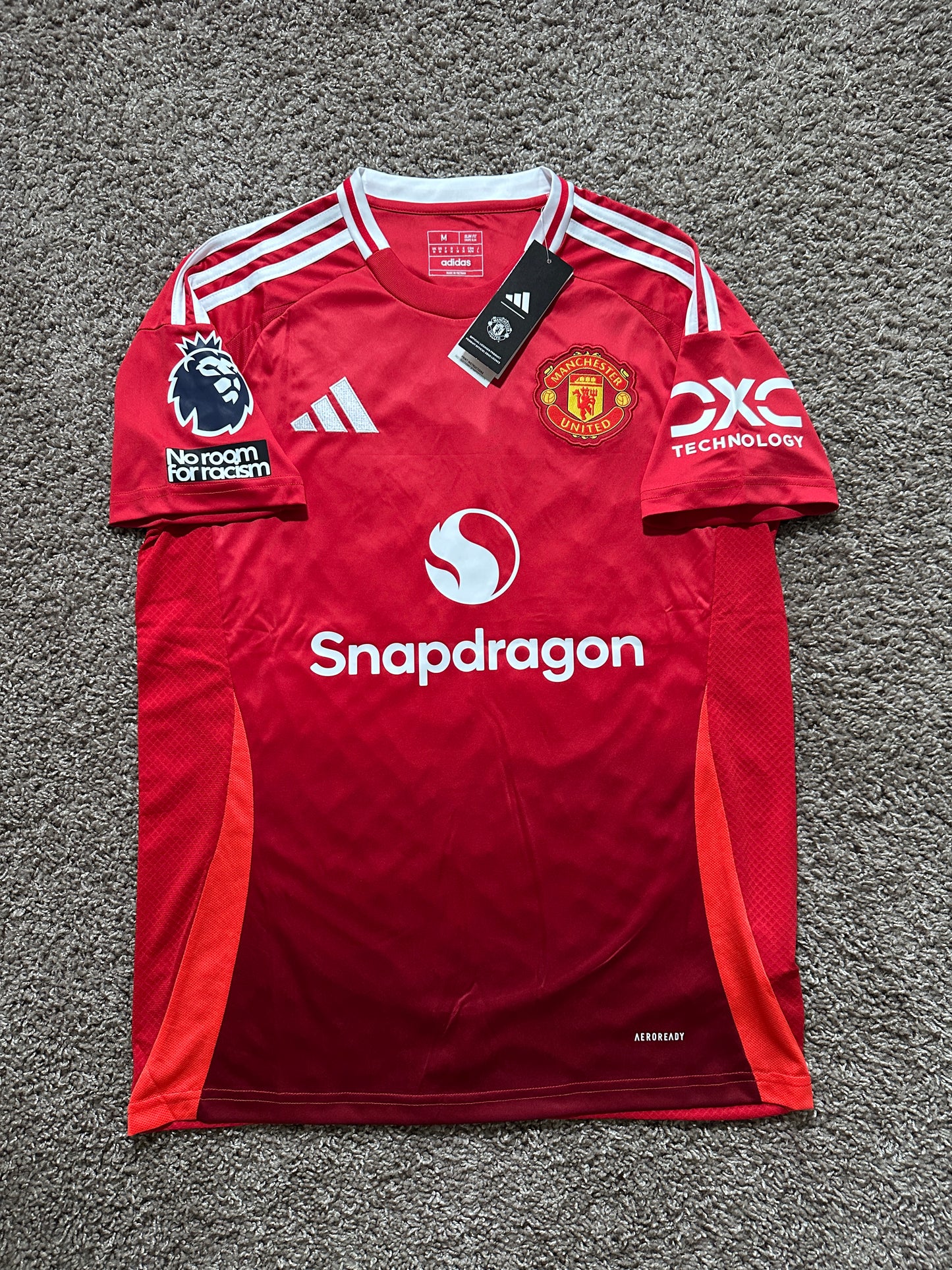 Manchester United 24/25 Home Soccer Jersey Red Garnacho 17 Premier